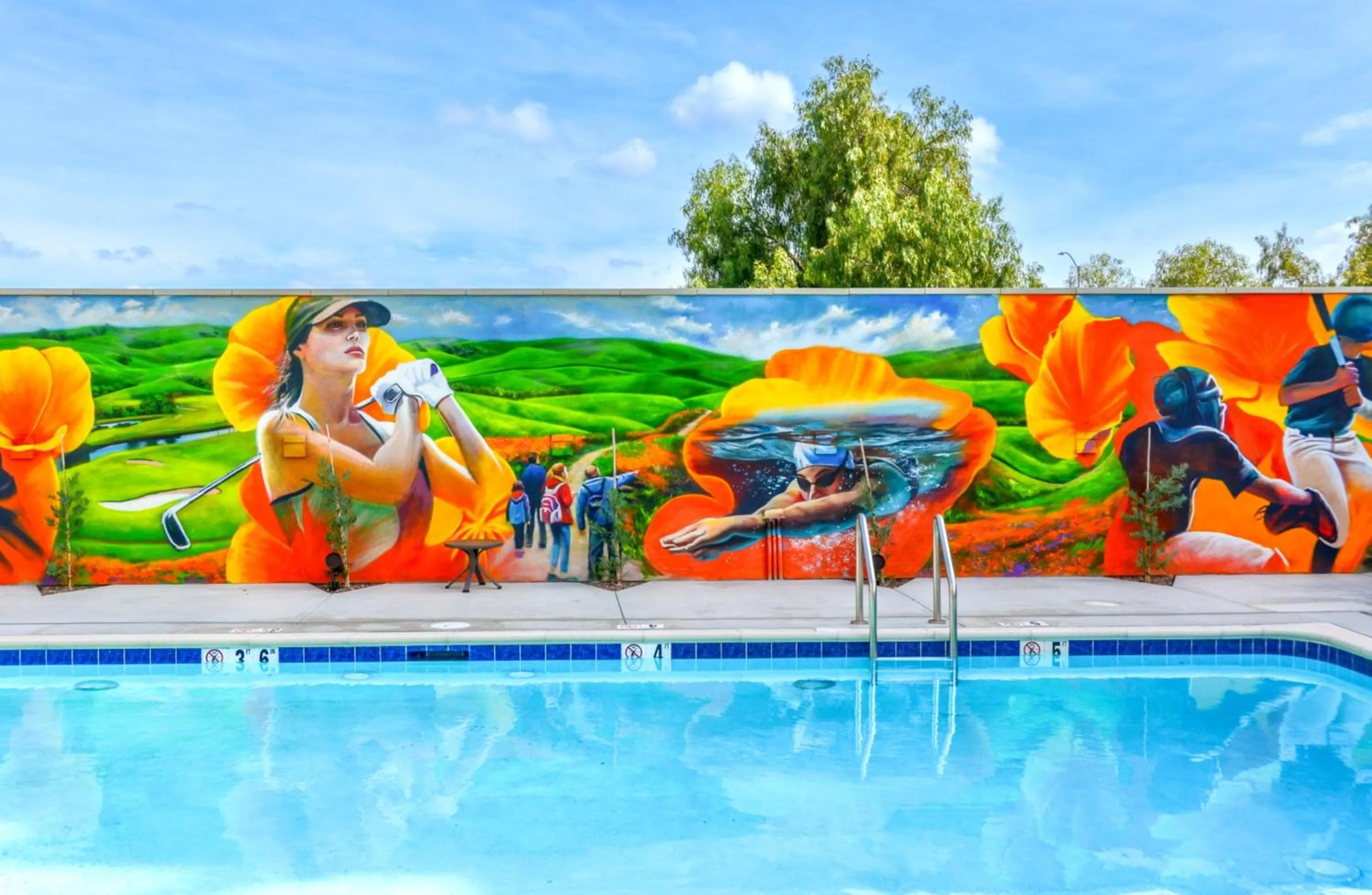 Swimming pool in Holiday Inn Express & Suites Ontario - Chino Hills by IHG