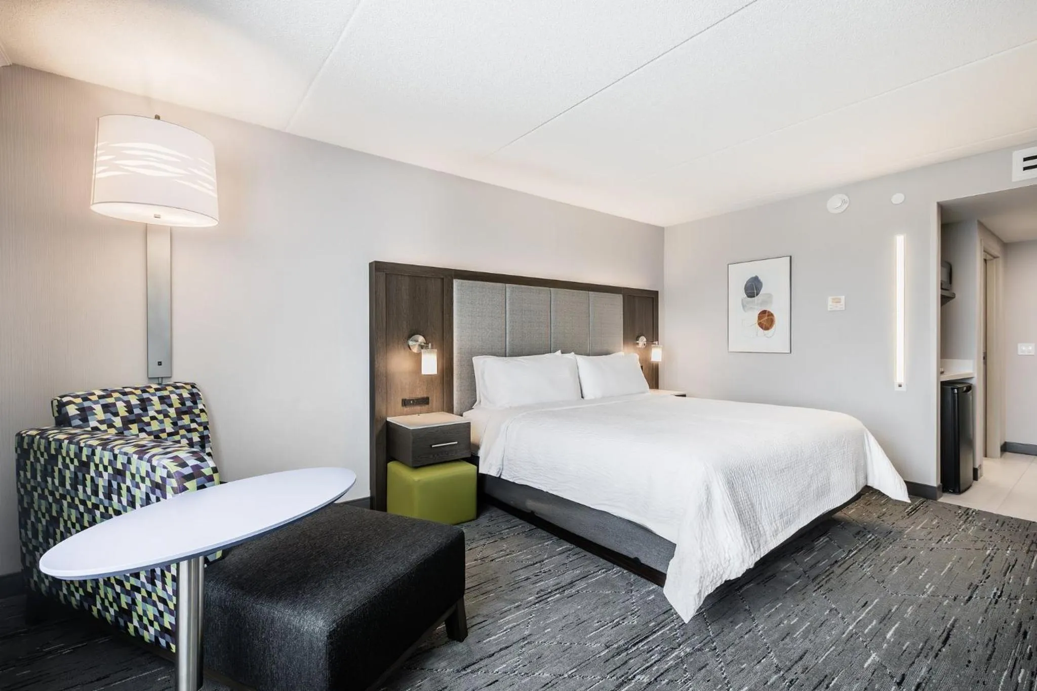 Photo of the whole room, Bed in Holiday Inn Express & Suites Toronto Airport South by IHG