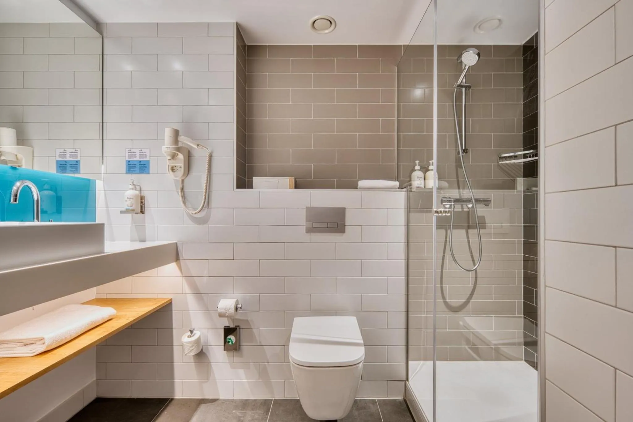 Bathroom in Holiday Inn Express - Madrid - Airport by IHG