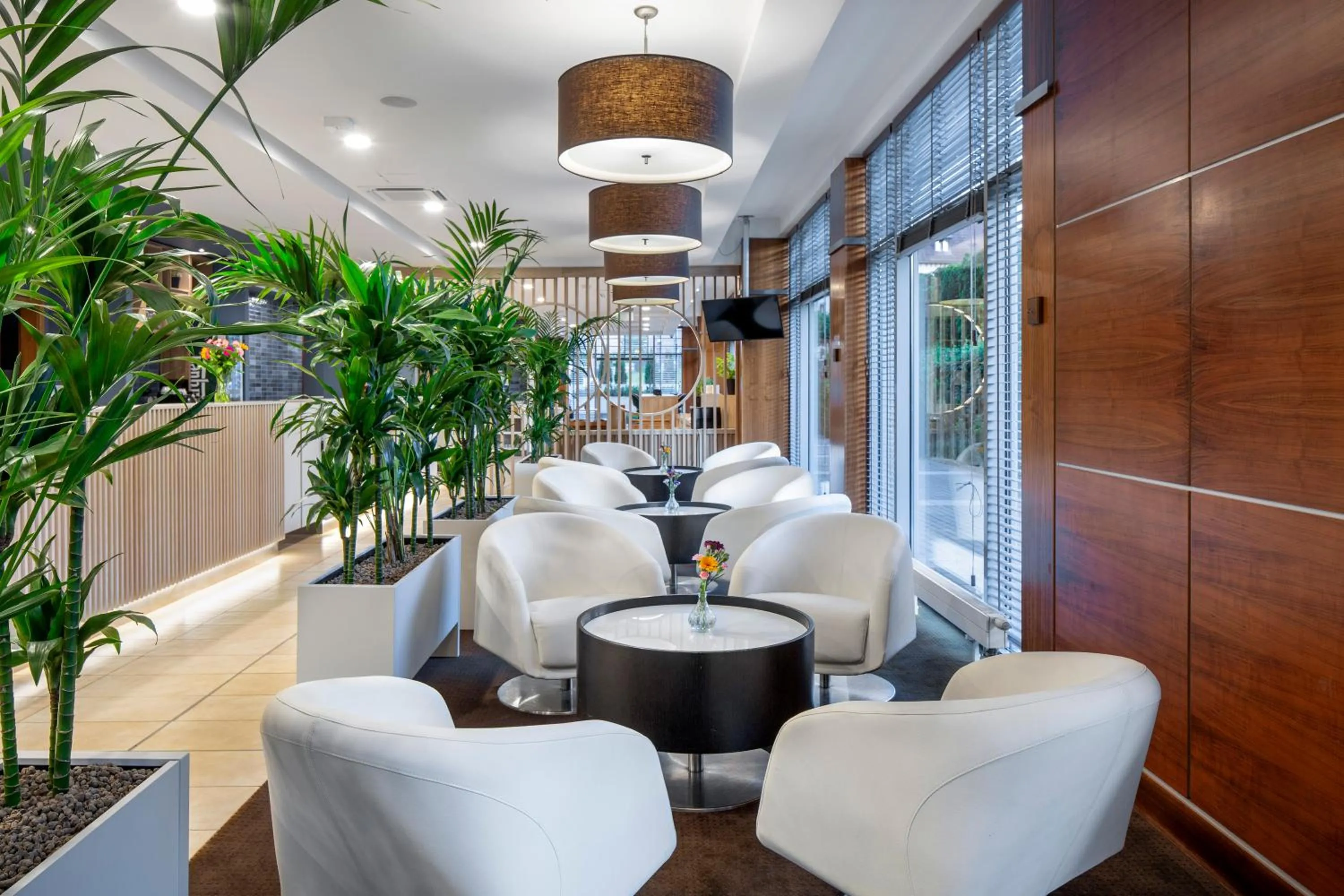 Lobby or reception in Hotel Oliwski