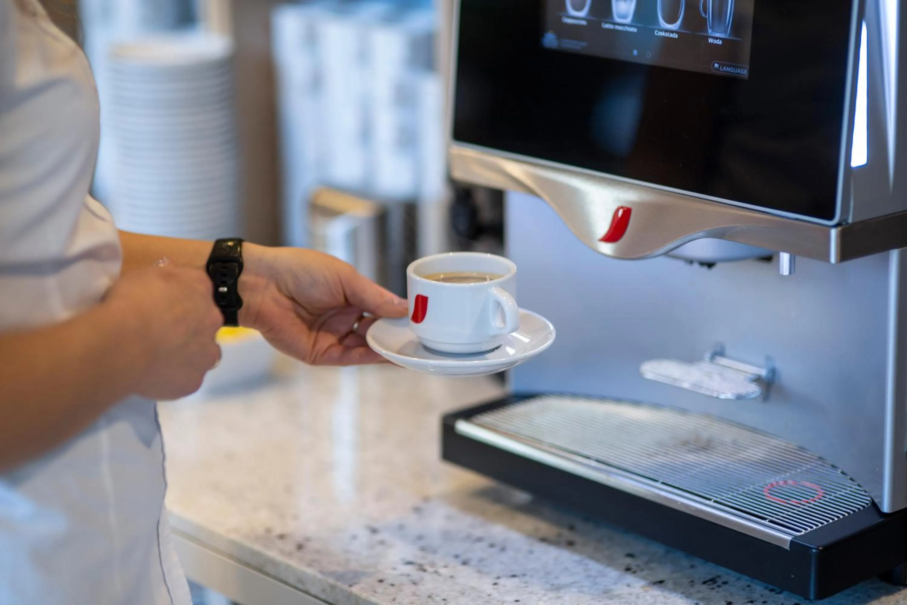 Coffee/tea facilities in Hotel Oliwski
