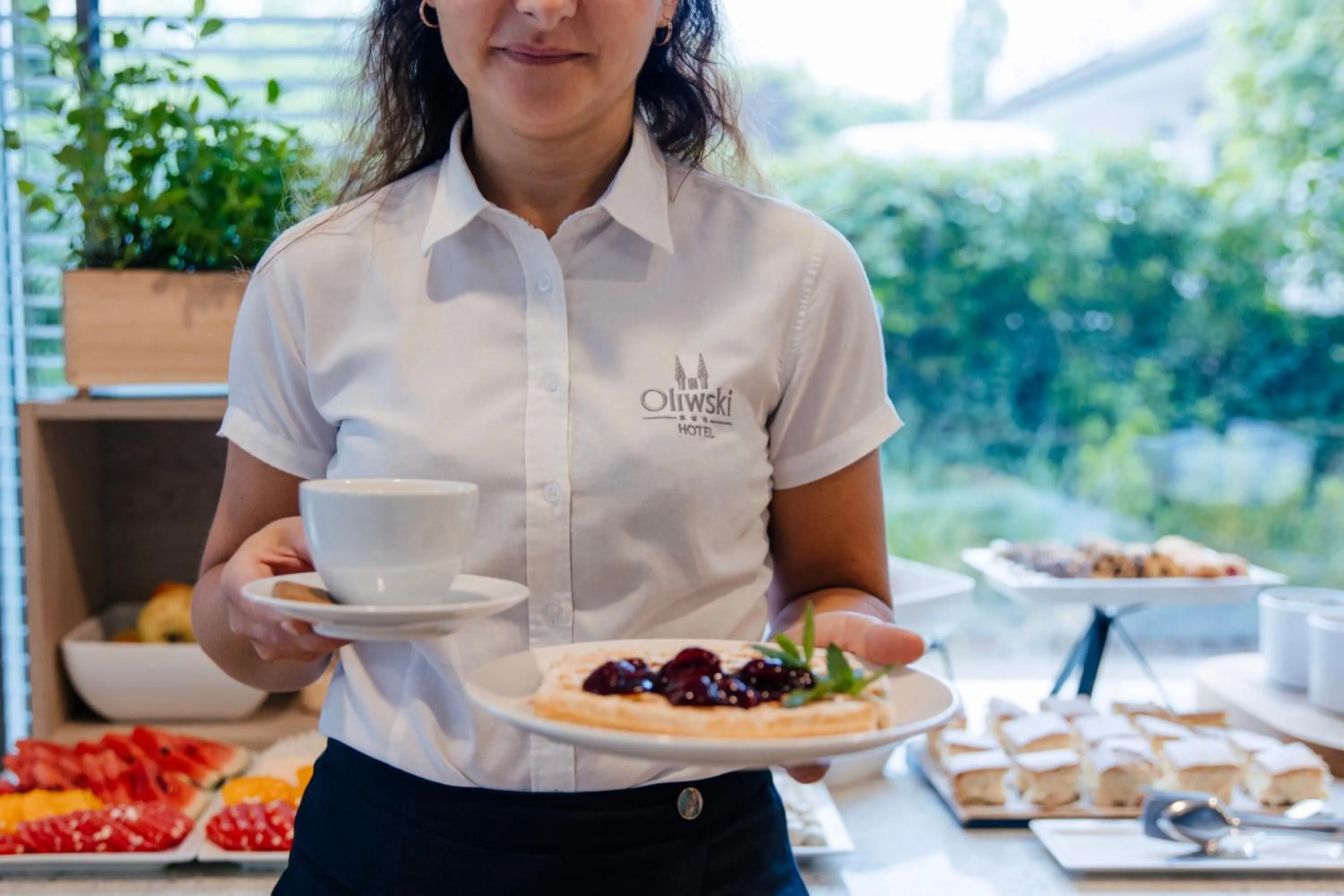 Breakfast in Hotel Oliwski