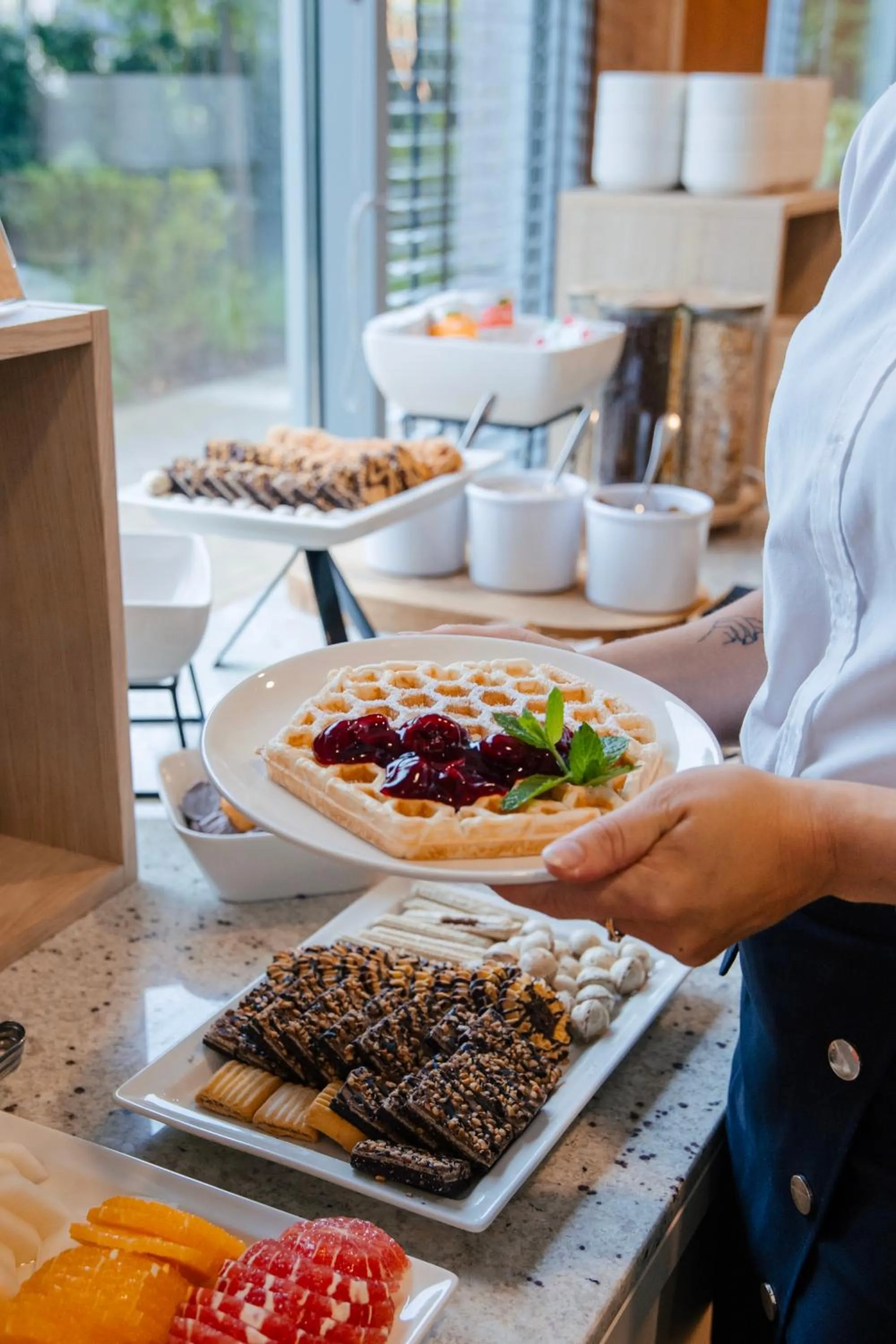 Breakfast in Hotel Oliwski