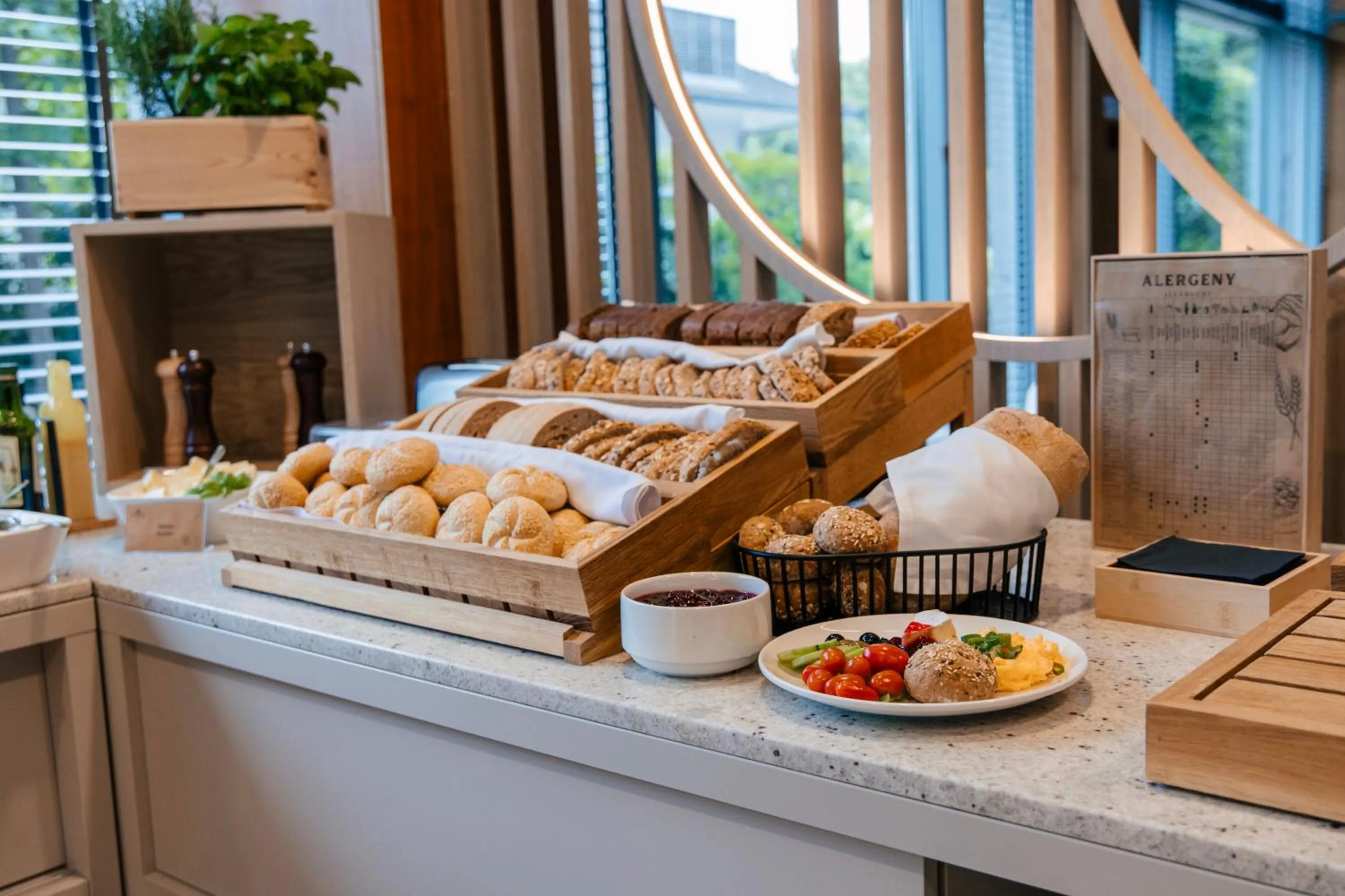 Breakfast in Hotel Oliwski