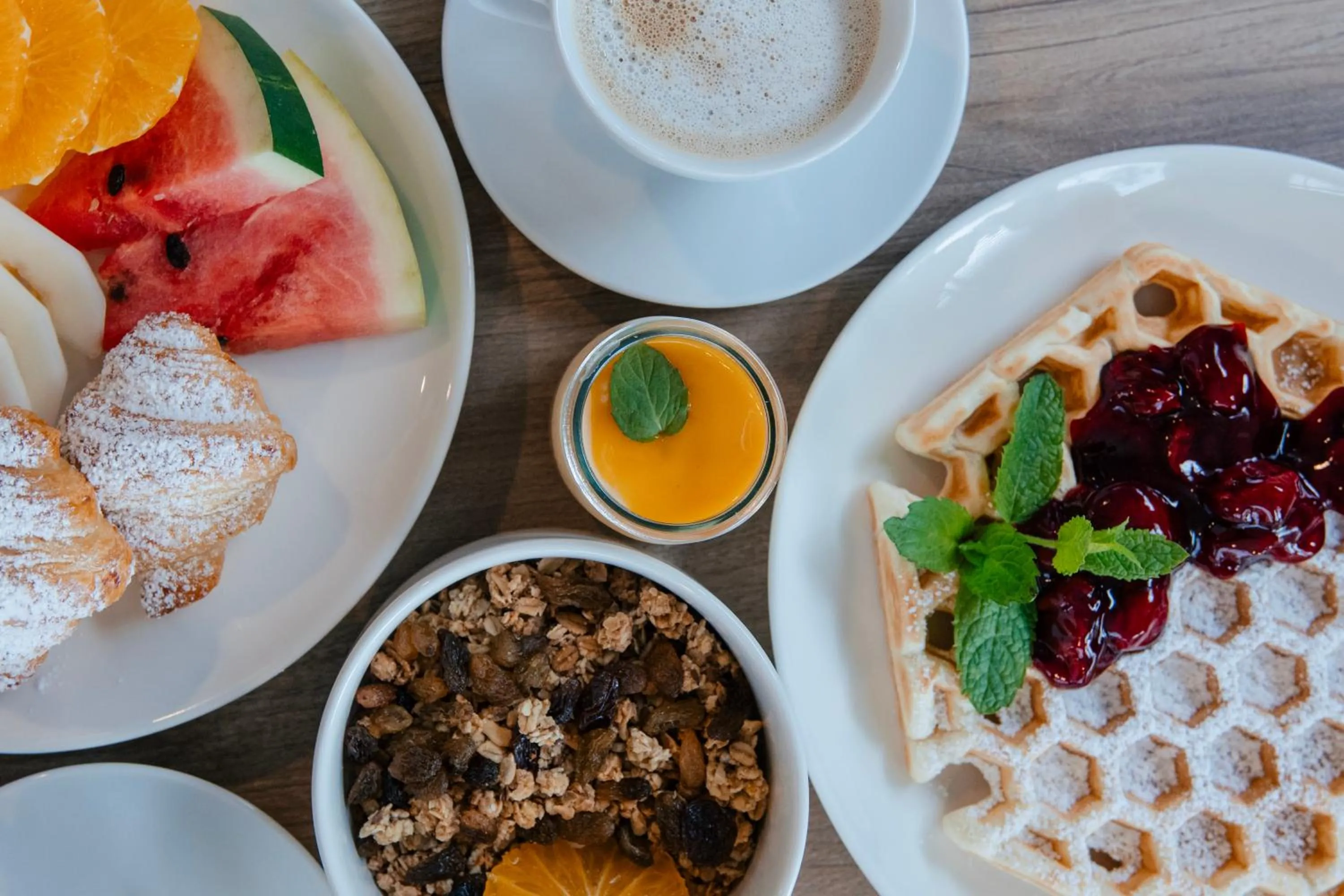 Breakfast in Hotel Oliwski