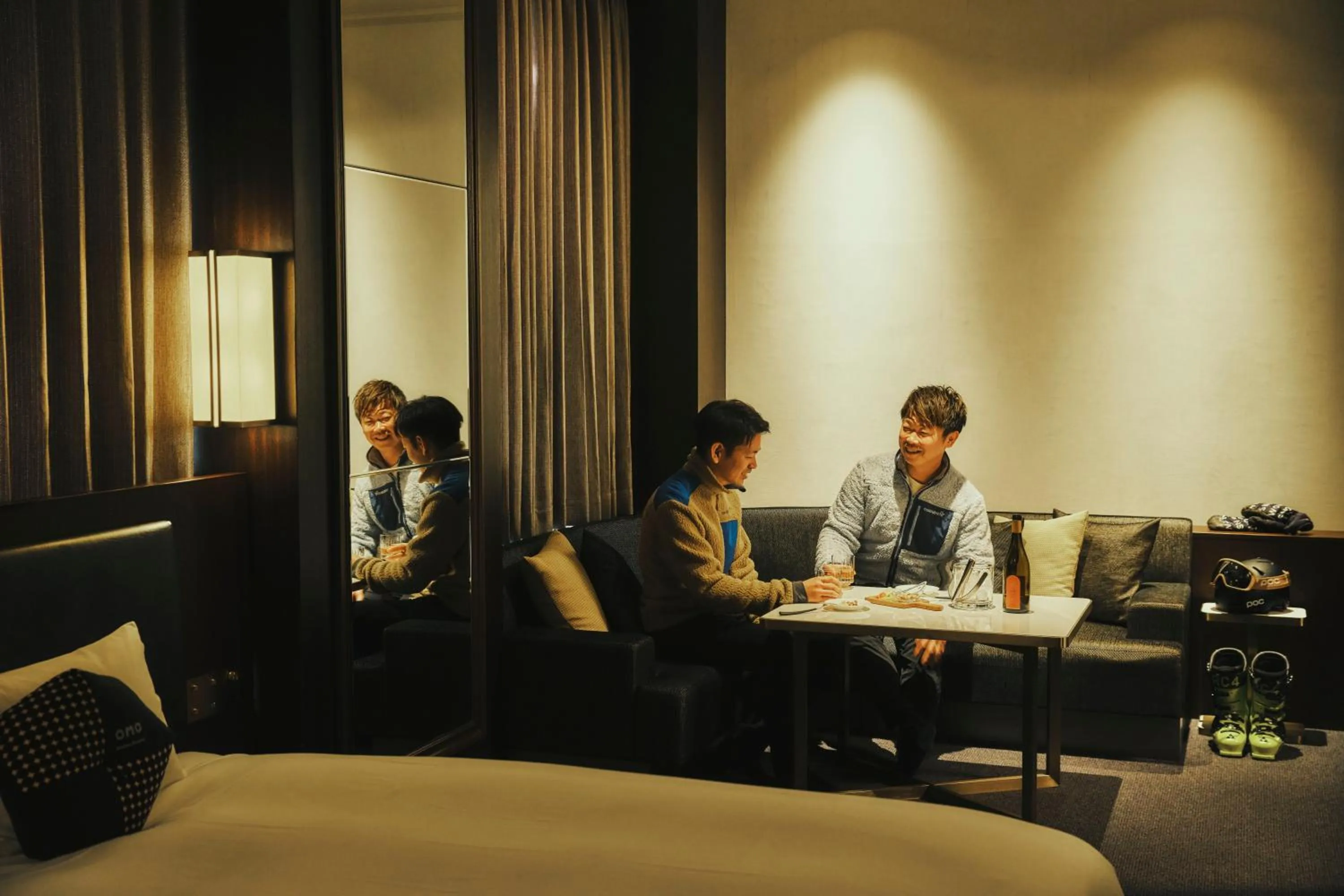 Skiing in OMO5 Otaru by Hoshino Resorts