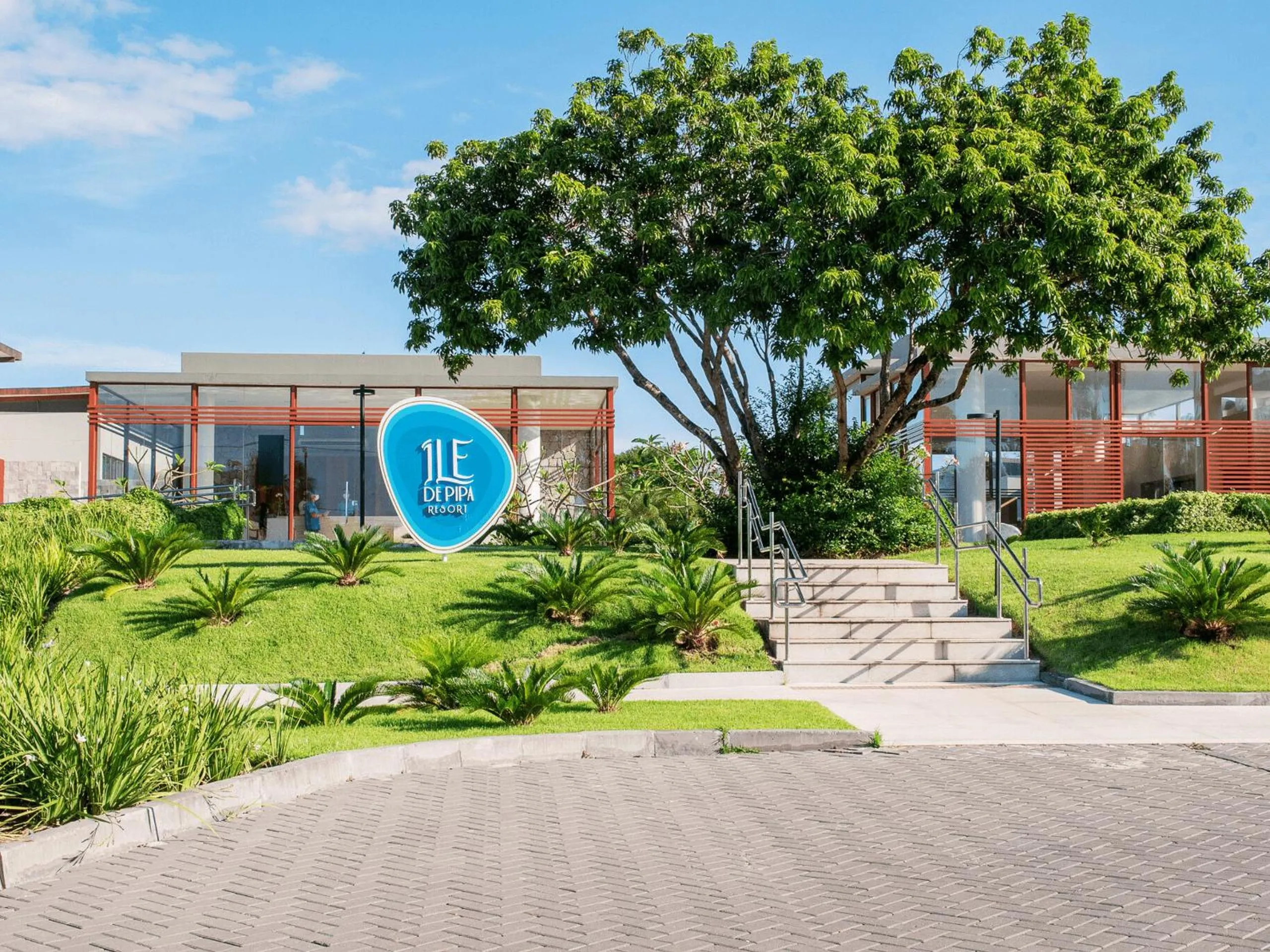 On site in Flat Île de Pipa Bali Vista Piscina - By Almare