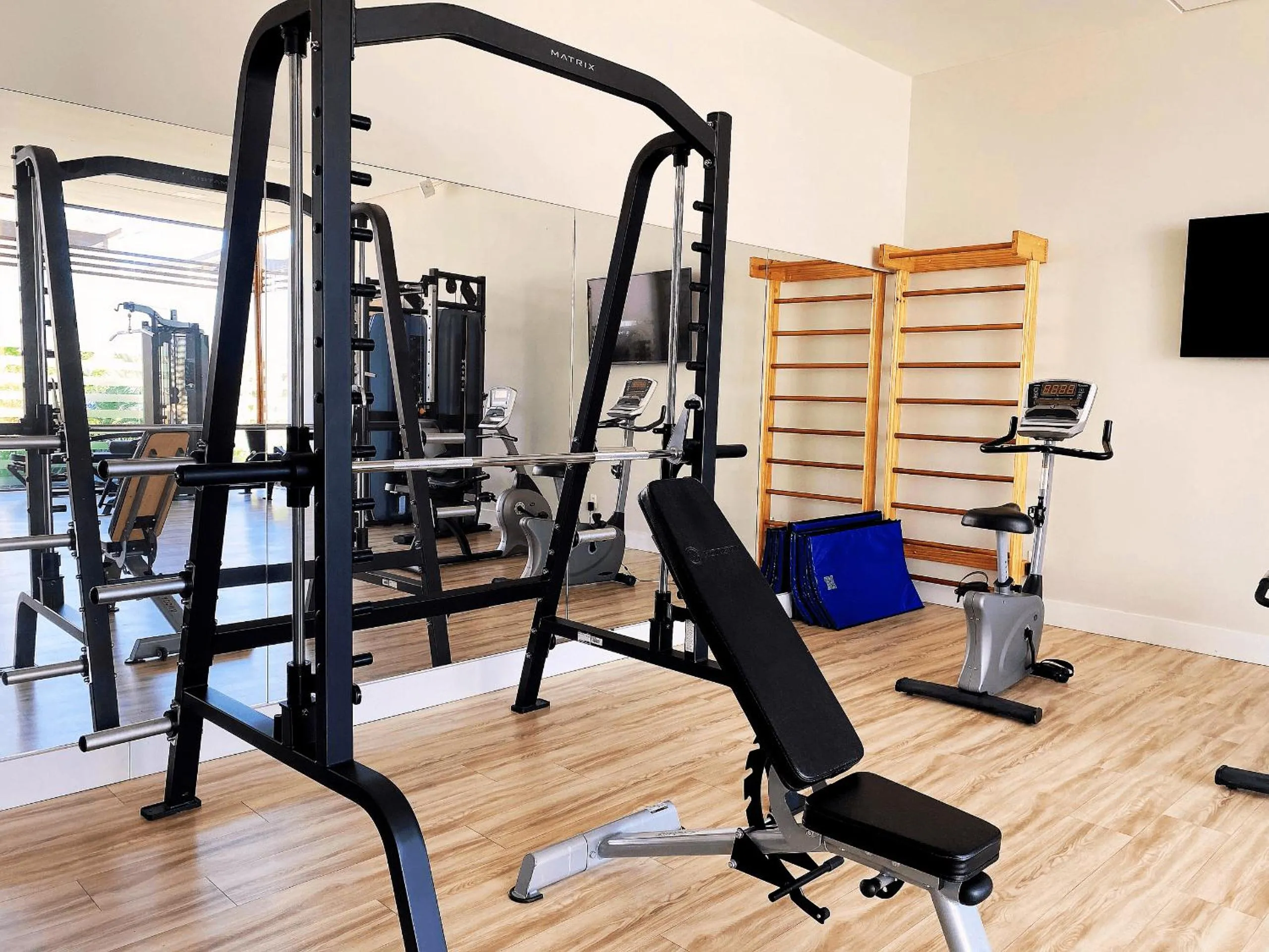 Fitness centre/facilities in Flat Île de Pipa Bali Vista Piscina - By Almare