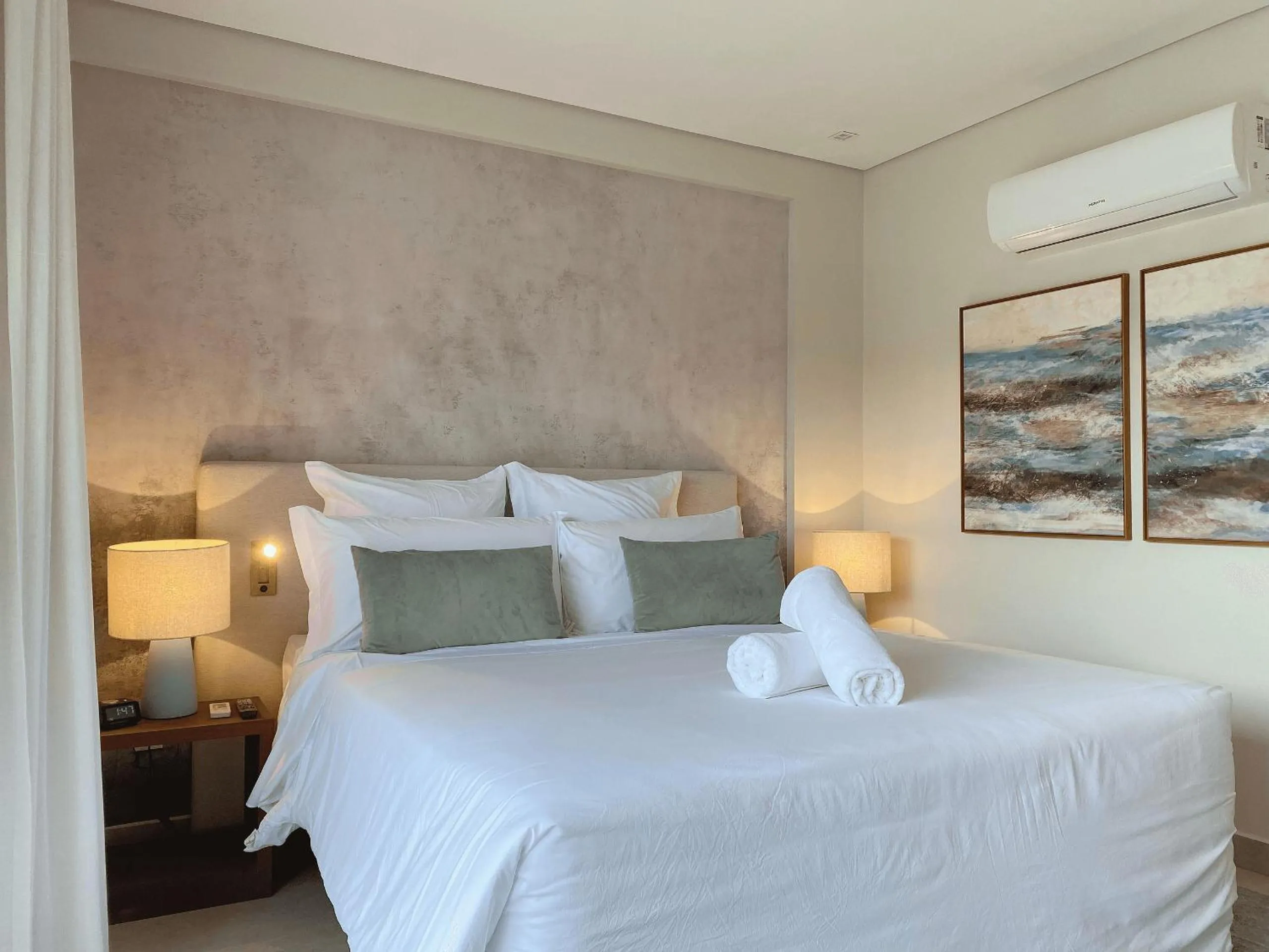 Bed in Flat Île de Pipa Bali Vista Piscina - By Almare