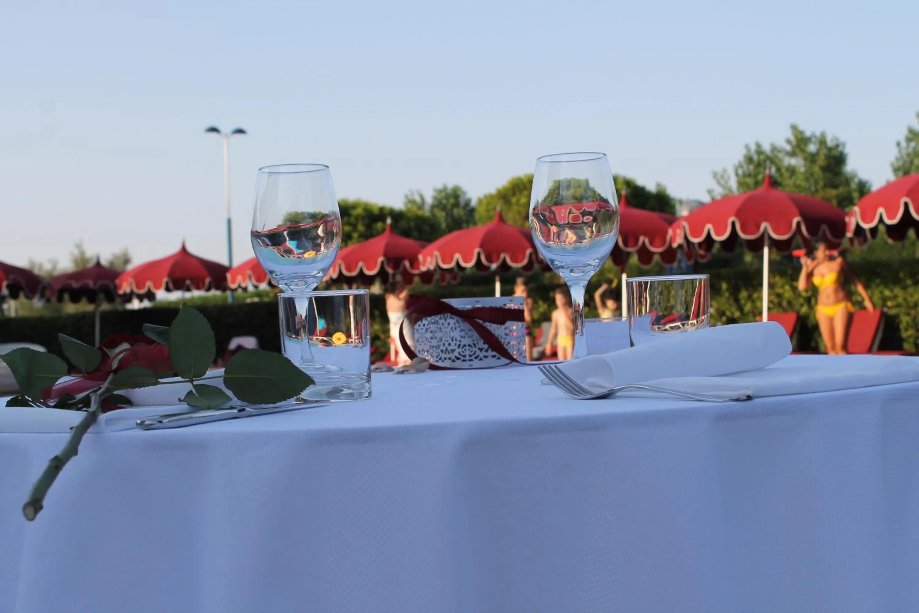 Restaurant/places to eat in Hotel Le Tegnue