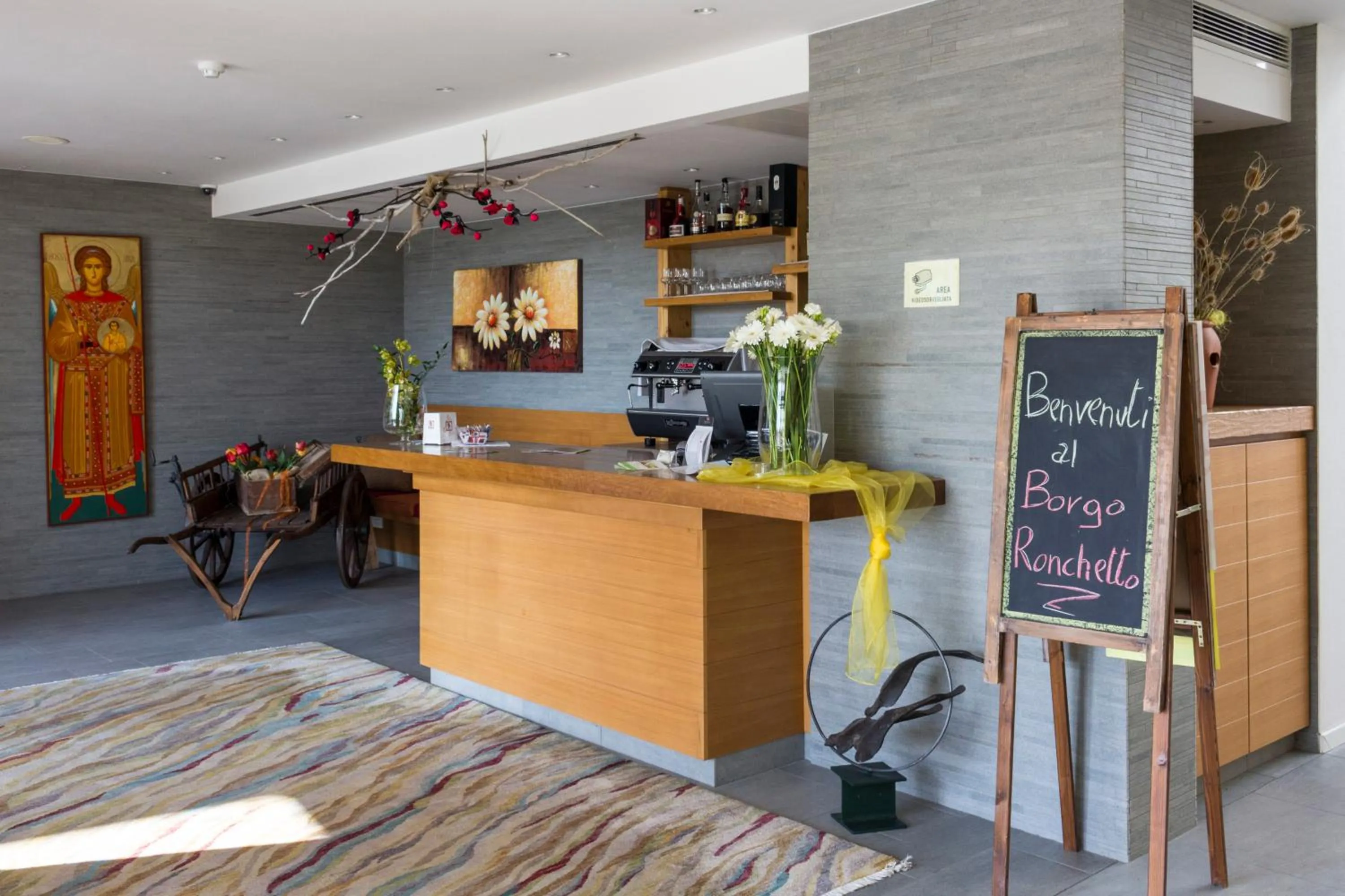 Lobby or reception in Borgo Ronchetto