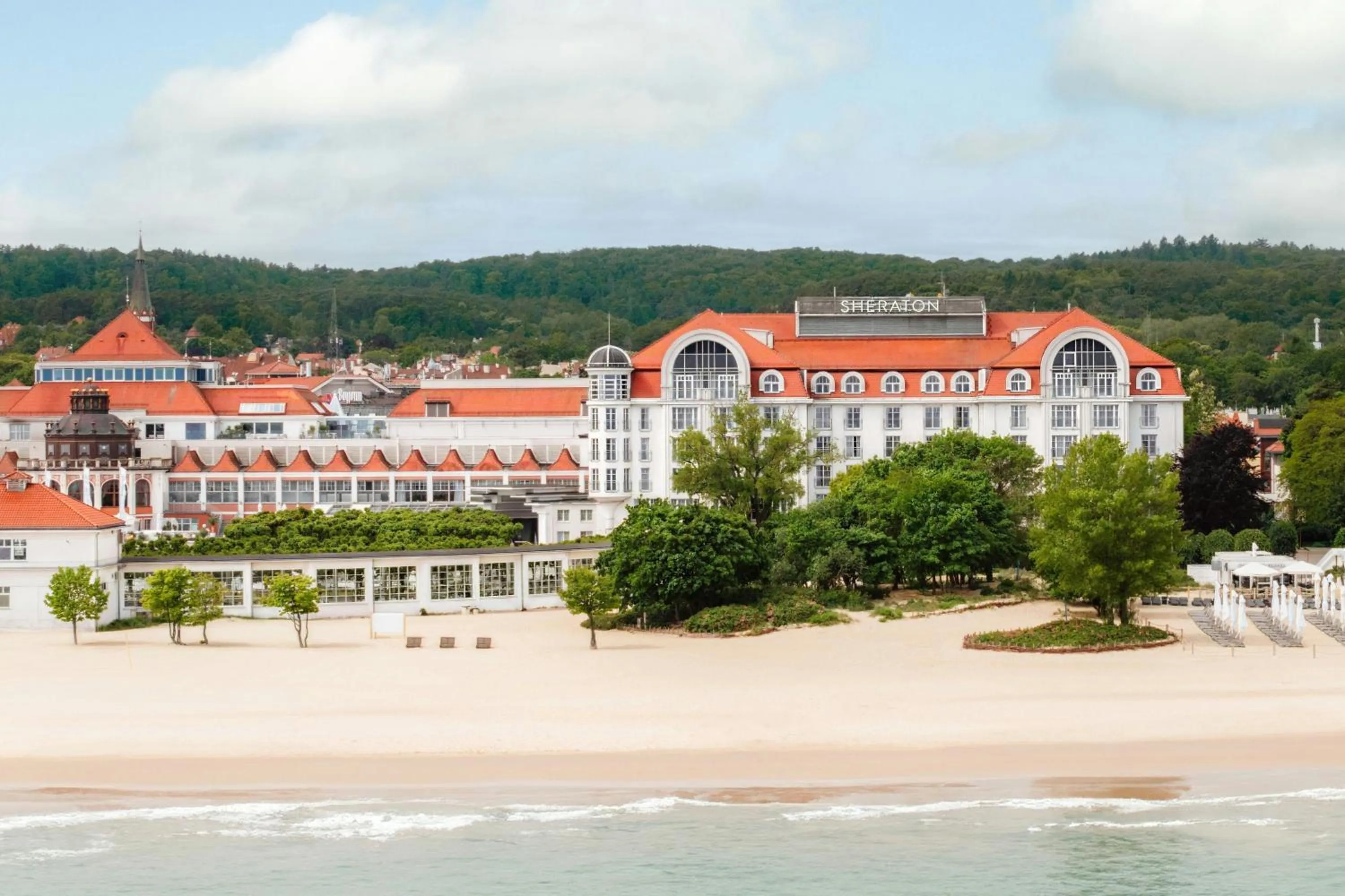 View (from property/room) in Sheraton Sopot Hotel