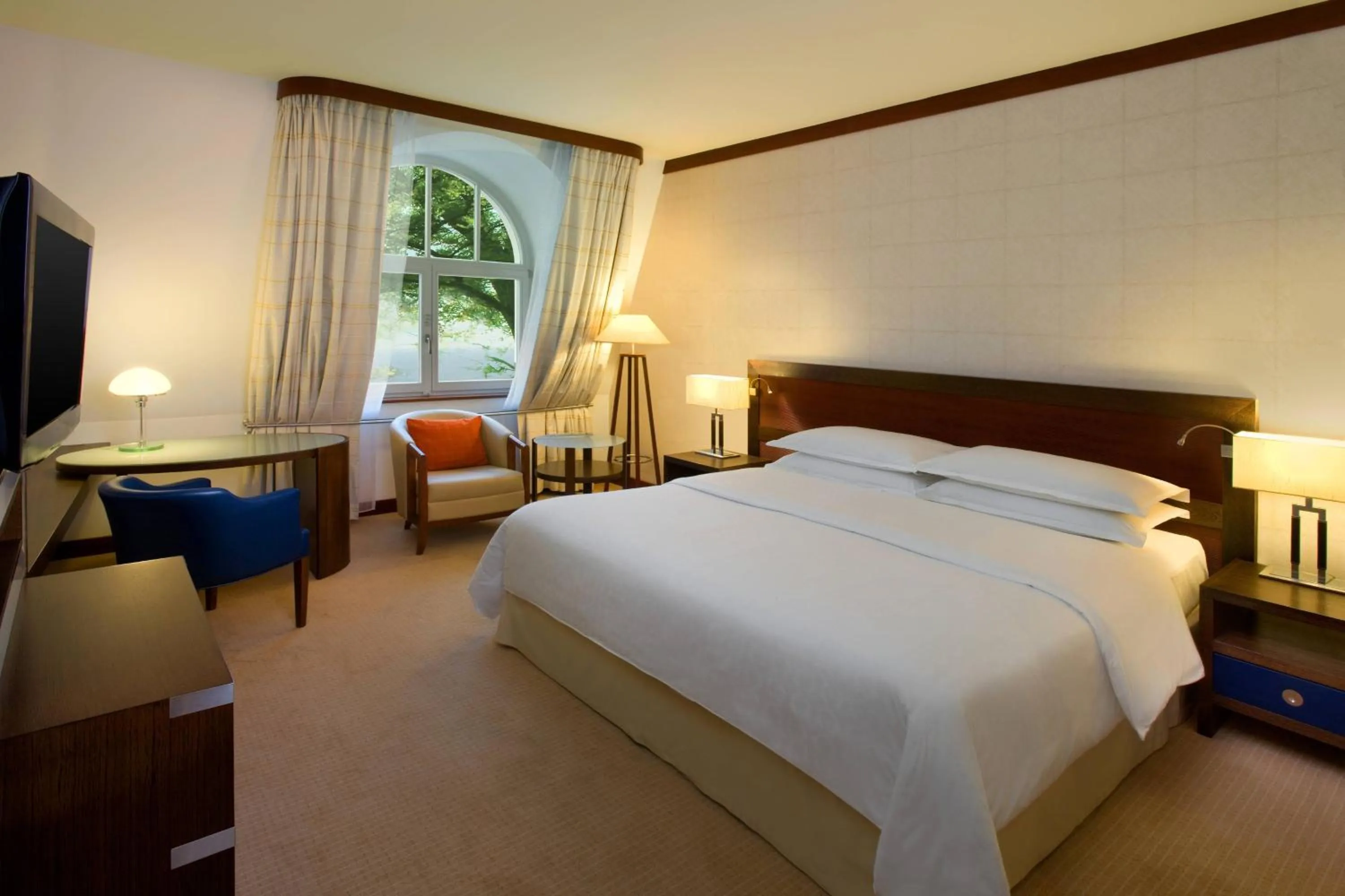 Photo of the whole room, Bed in Sheraton Sopot Hotel