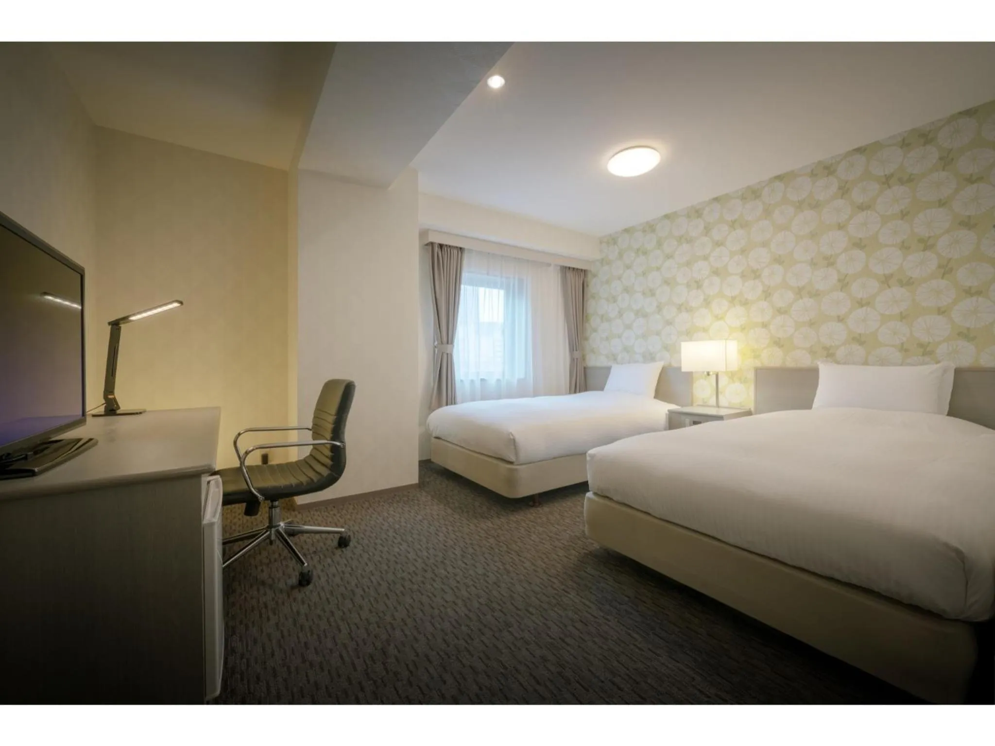 Bed in Hotel Ronshan Sapporo - Vacation STAY 64963v