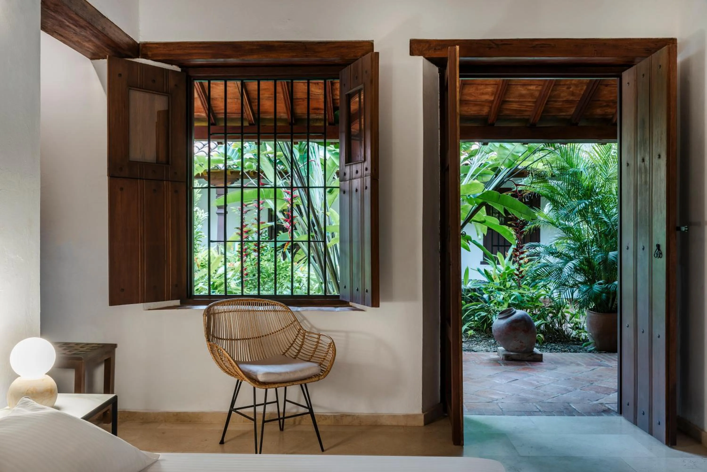 Garden view in Karakali Boutique Hotel