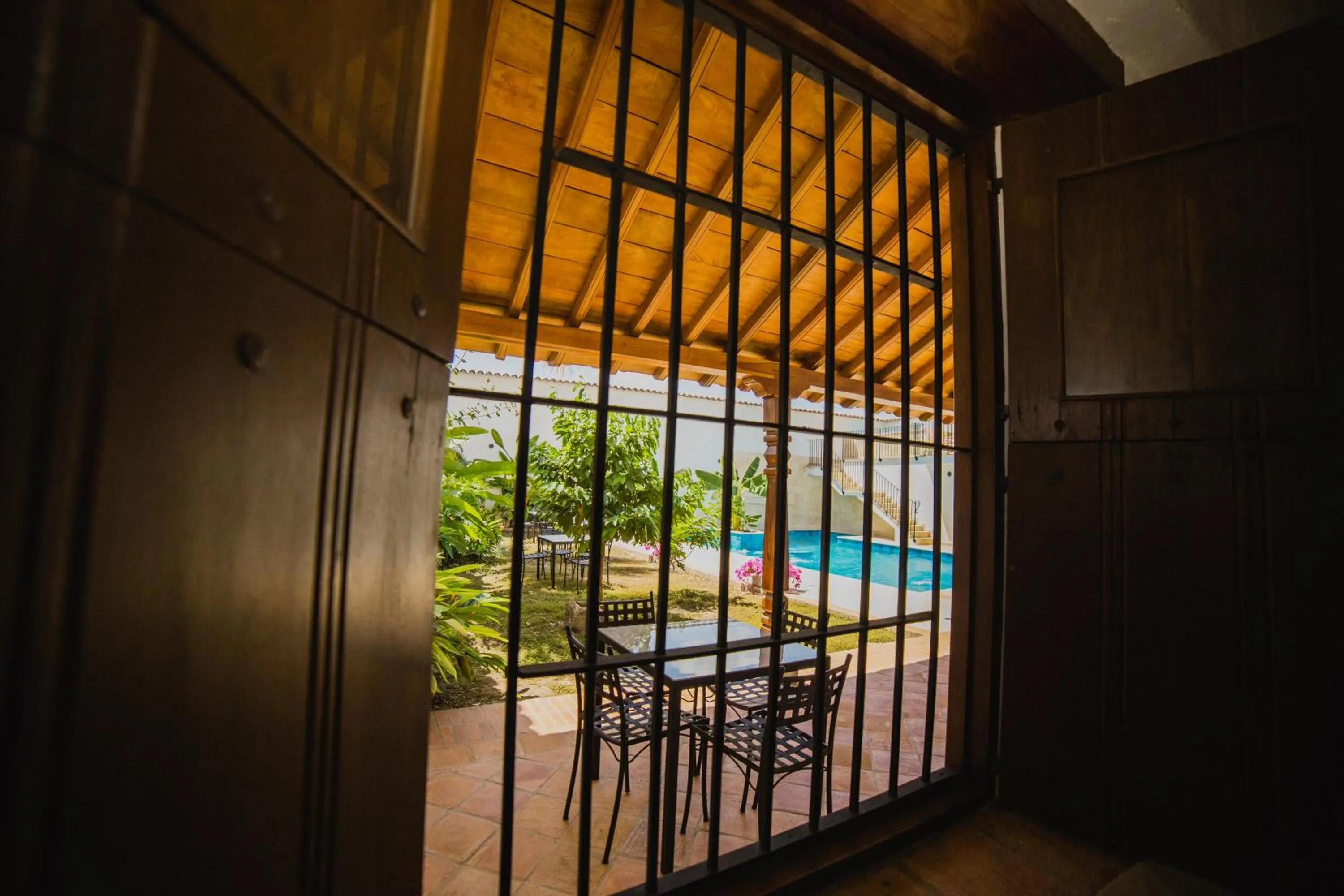 Pool view in Karakali Boutique Hotel