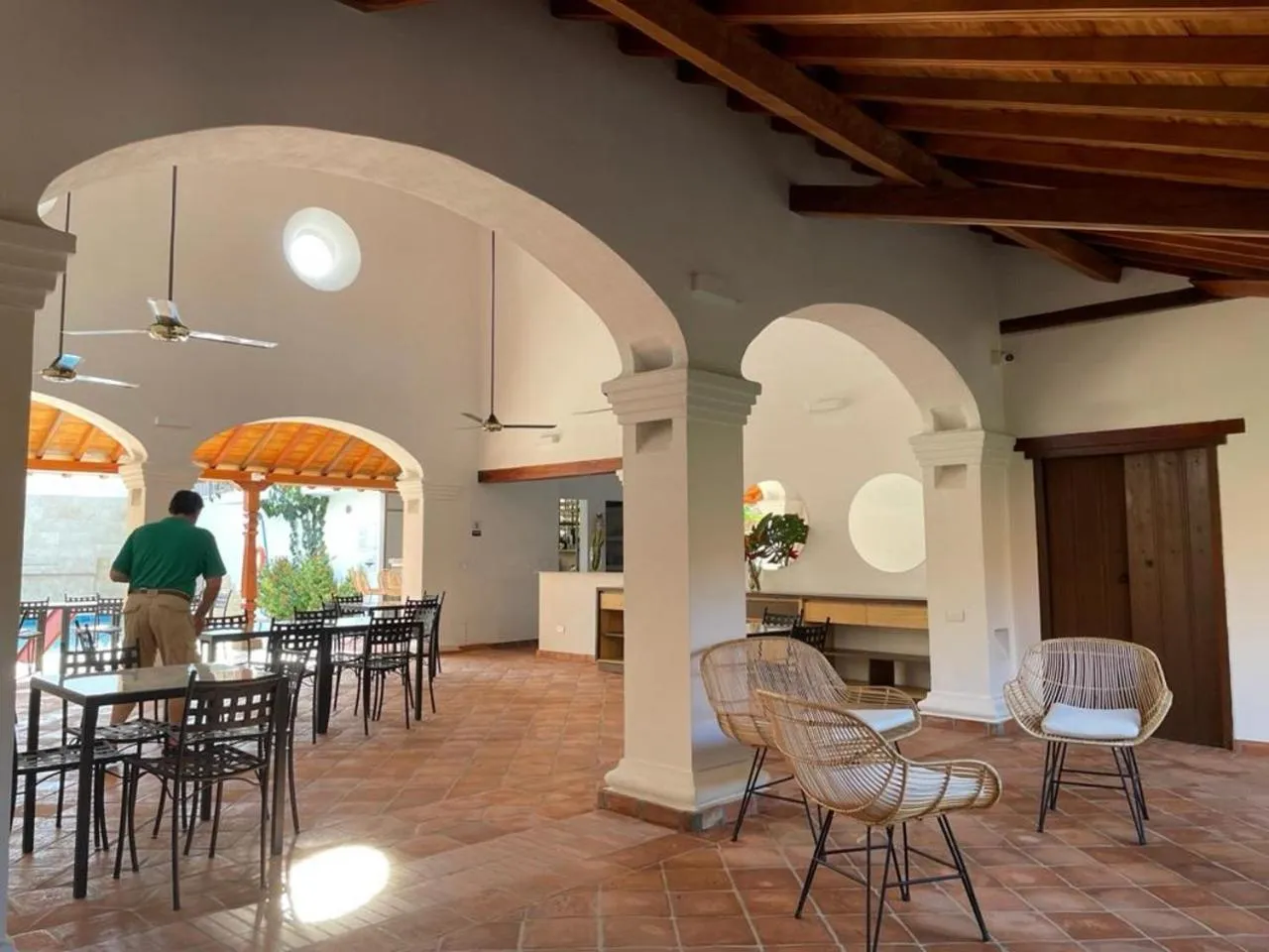 Dining area in Karakali Boutique Hotel