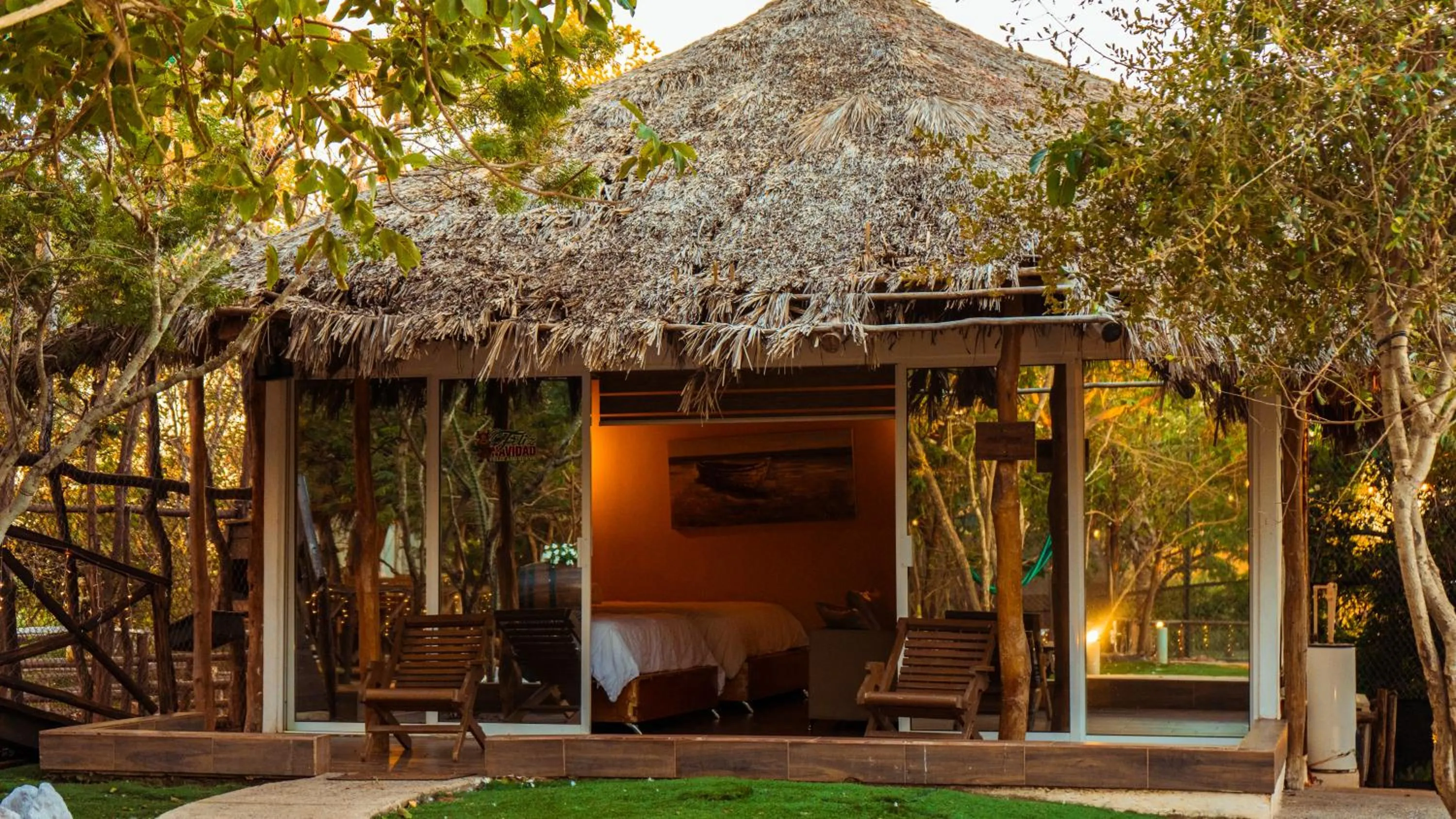 Property building in Palm Valley Cabins