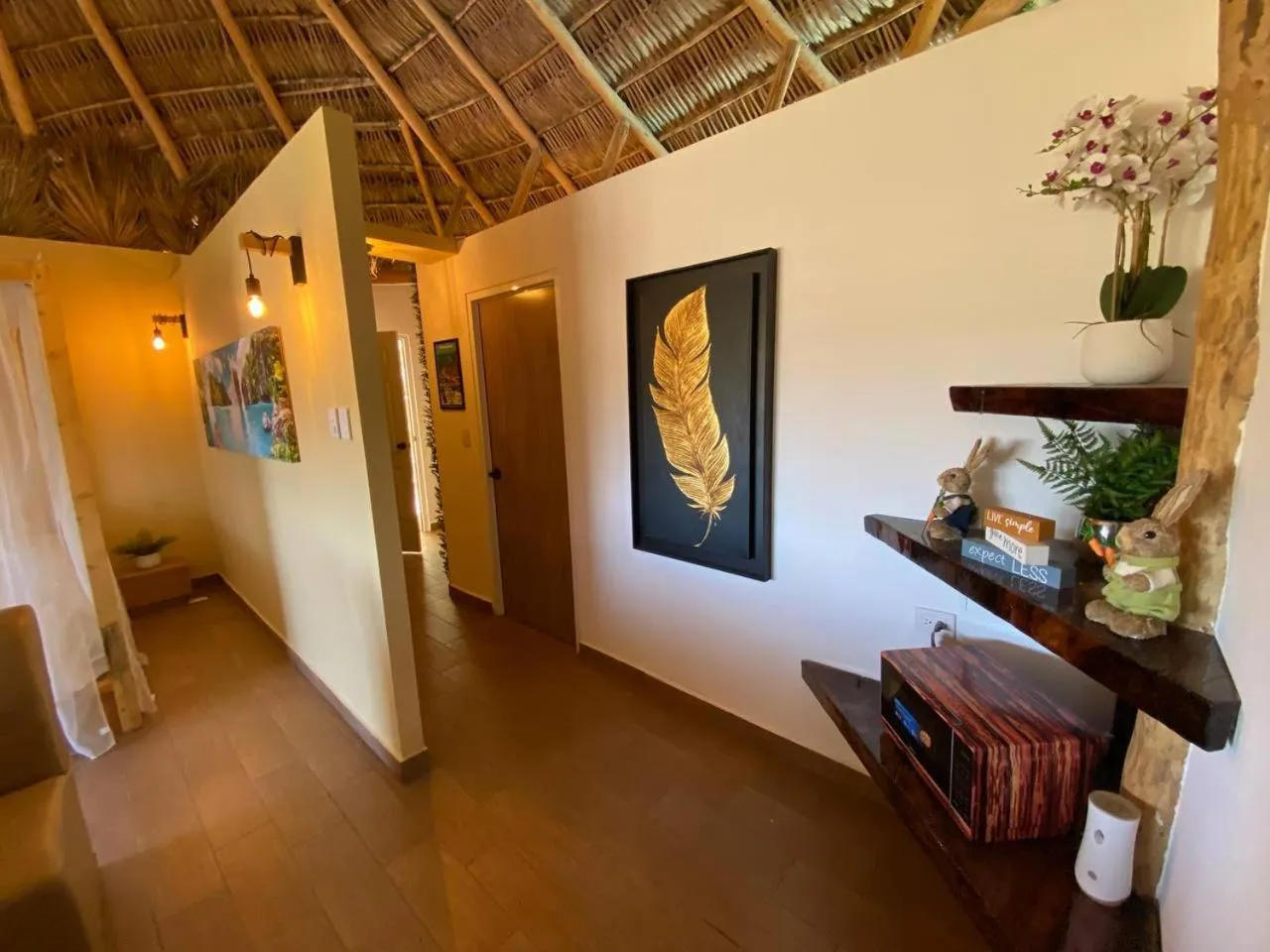 Decorative detail in Palm Valley Cabins