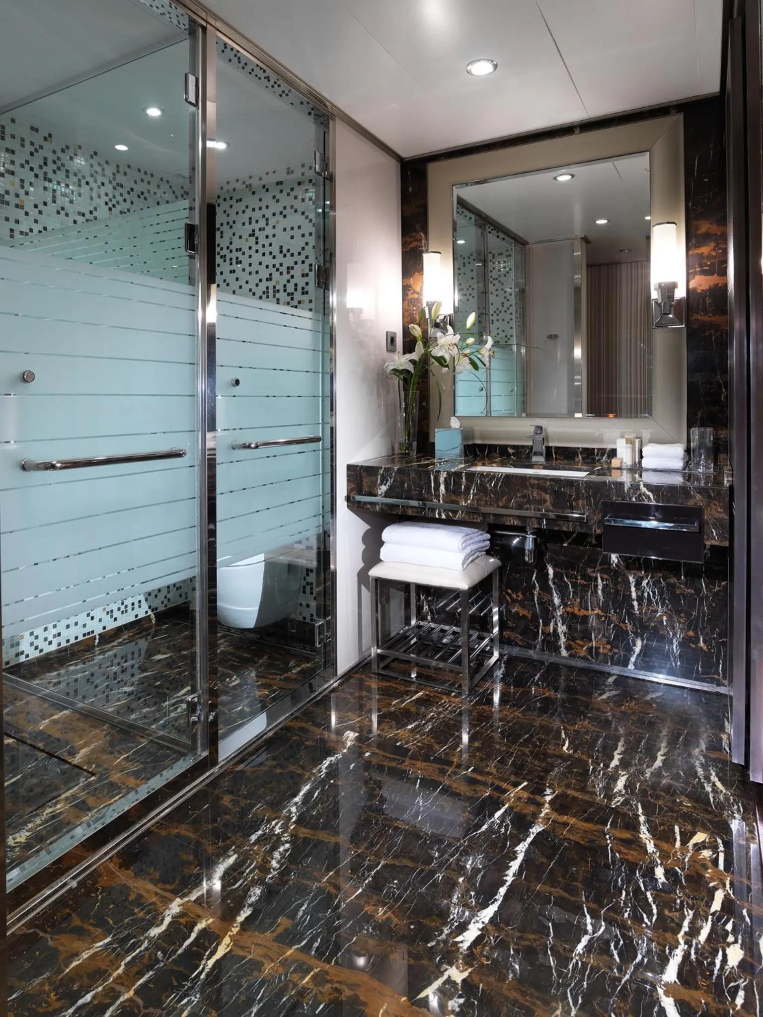 Bathroom in Sunborn Gibraltar