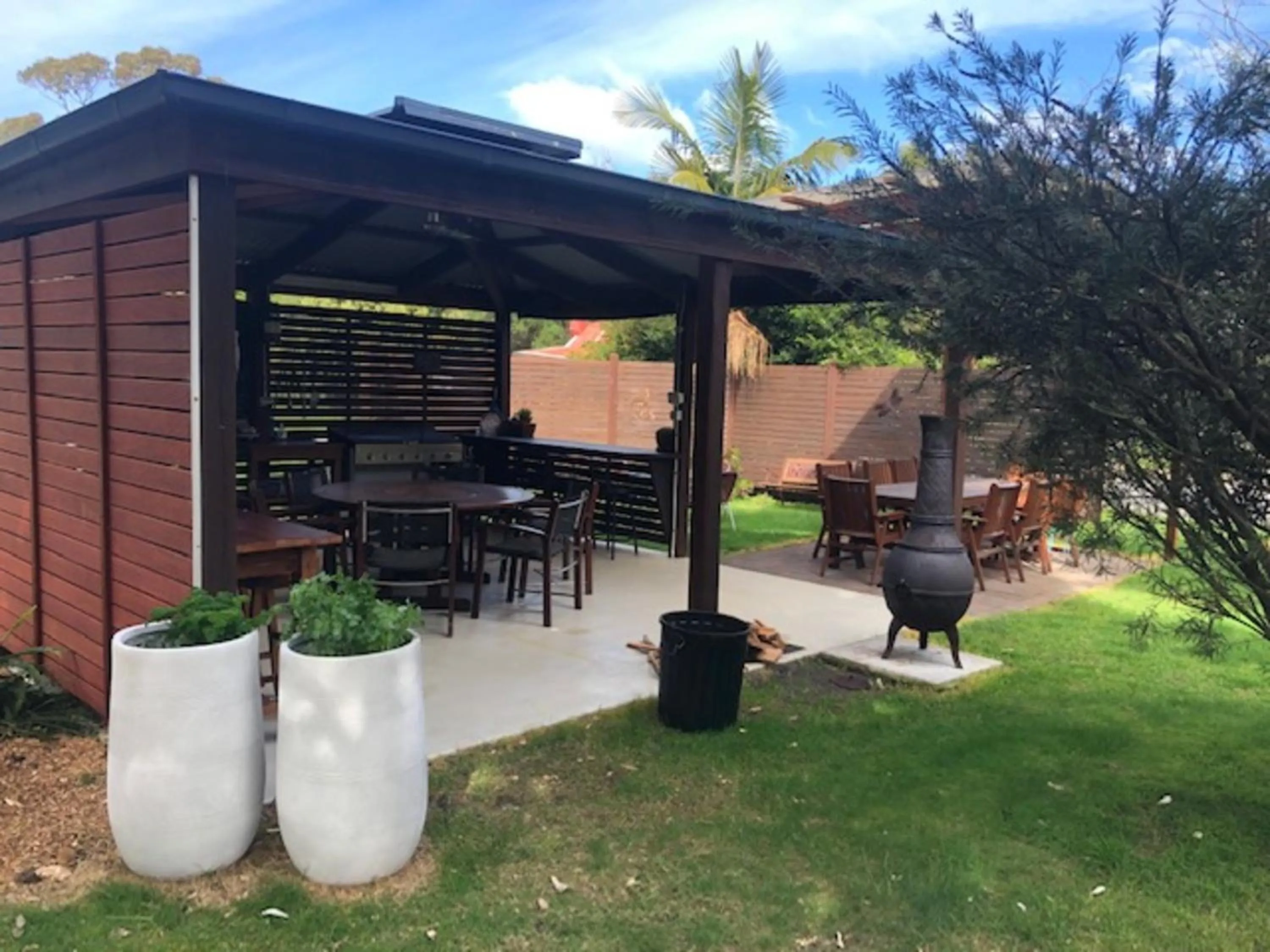 BBQ facilities in Marlo Hideaway