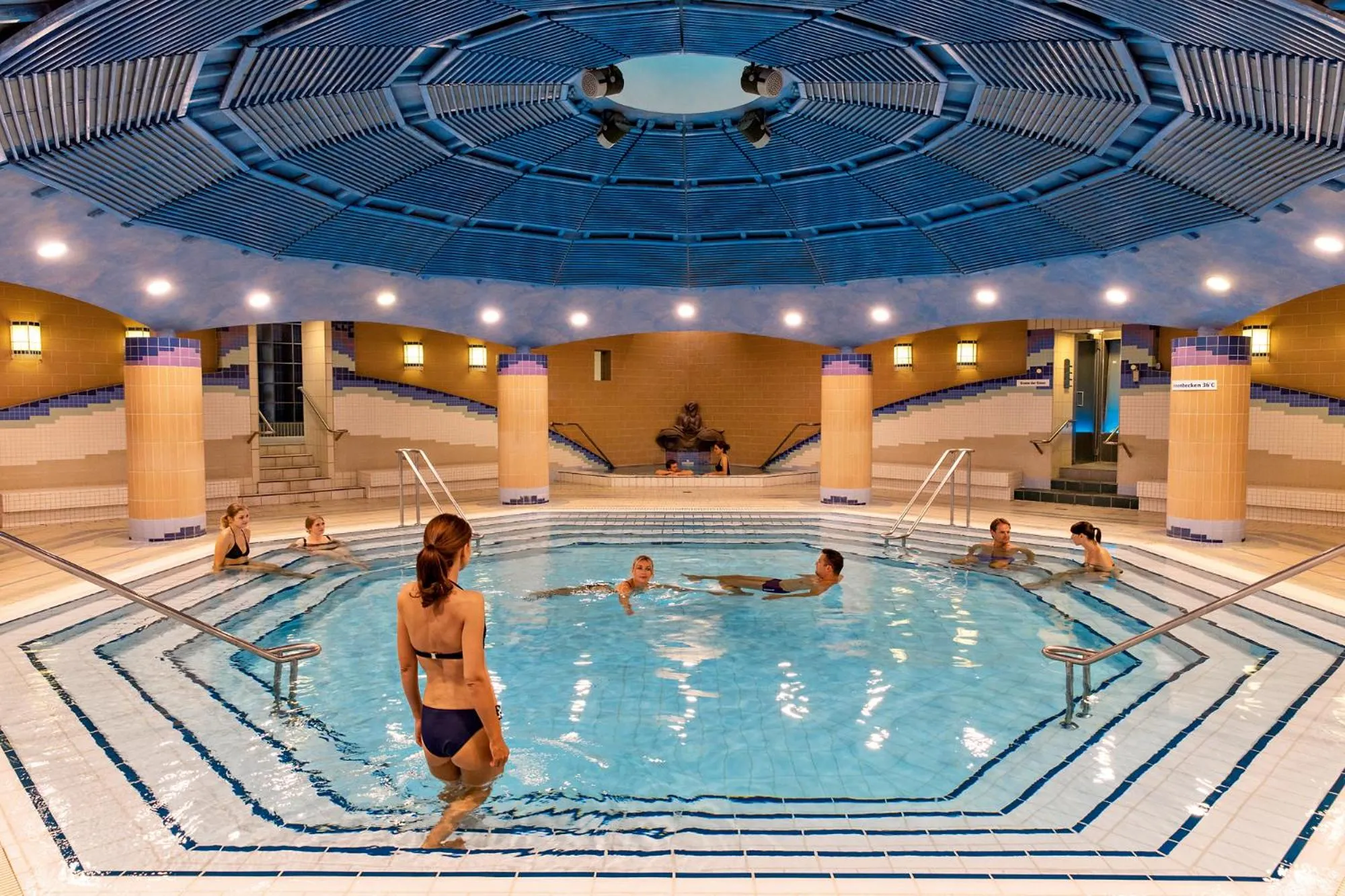 Hot Spring Bath in Hotel Hofmark