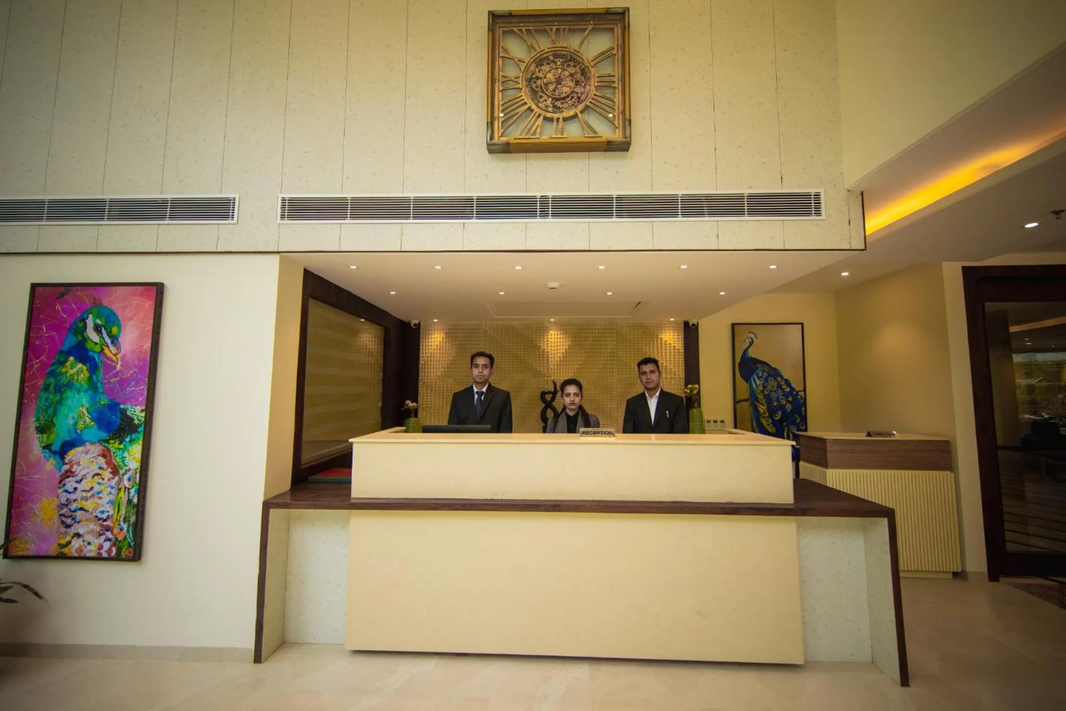 Lobby or reception in juSTa Ssatva Resort, Udaipur