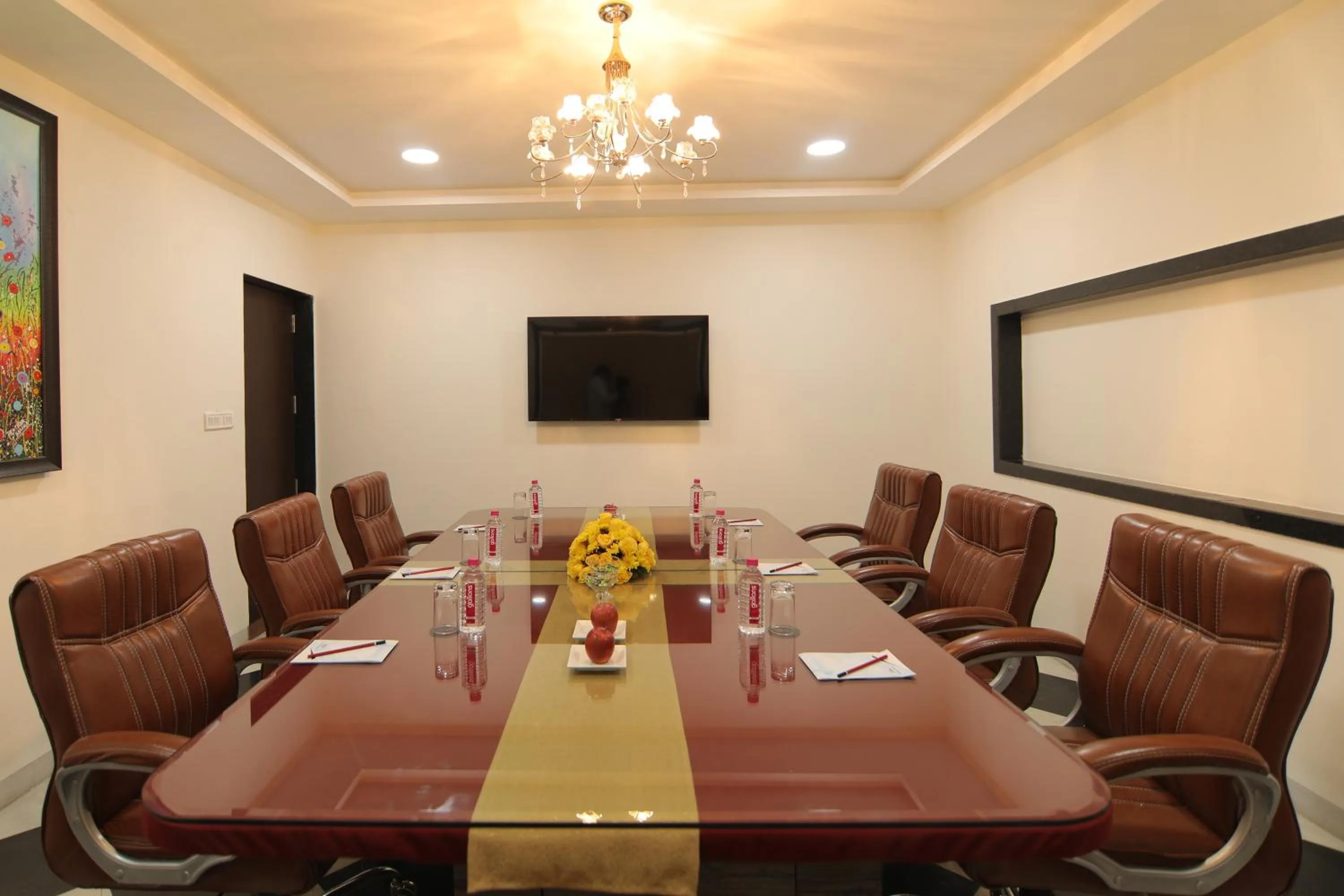 Meeting/conference room in juSTa Ssatva Resort, Udaipur