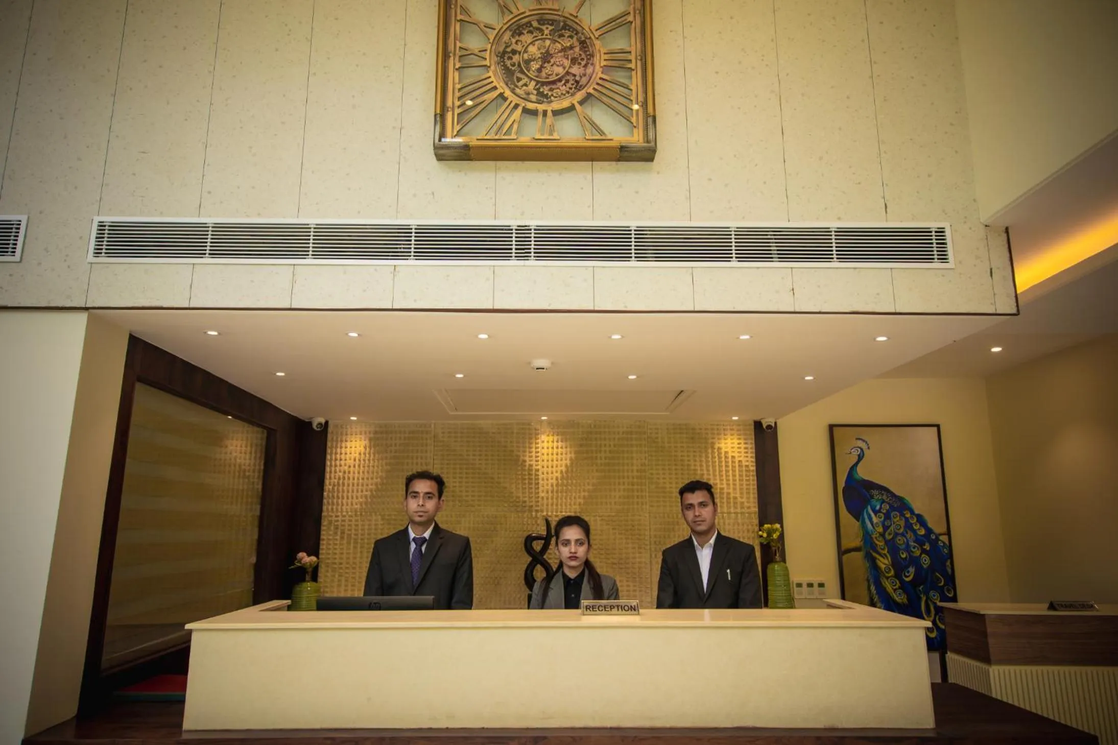 Lobby or reception in juSTa Ssatva Resort, Udaipur