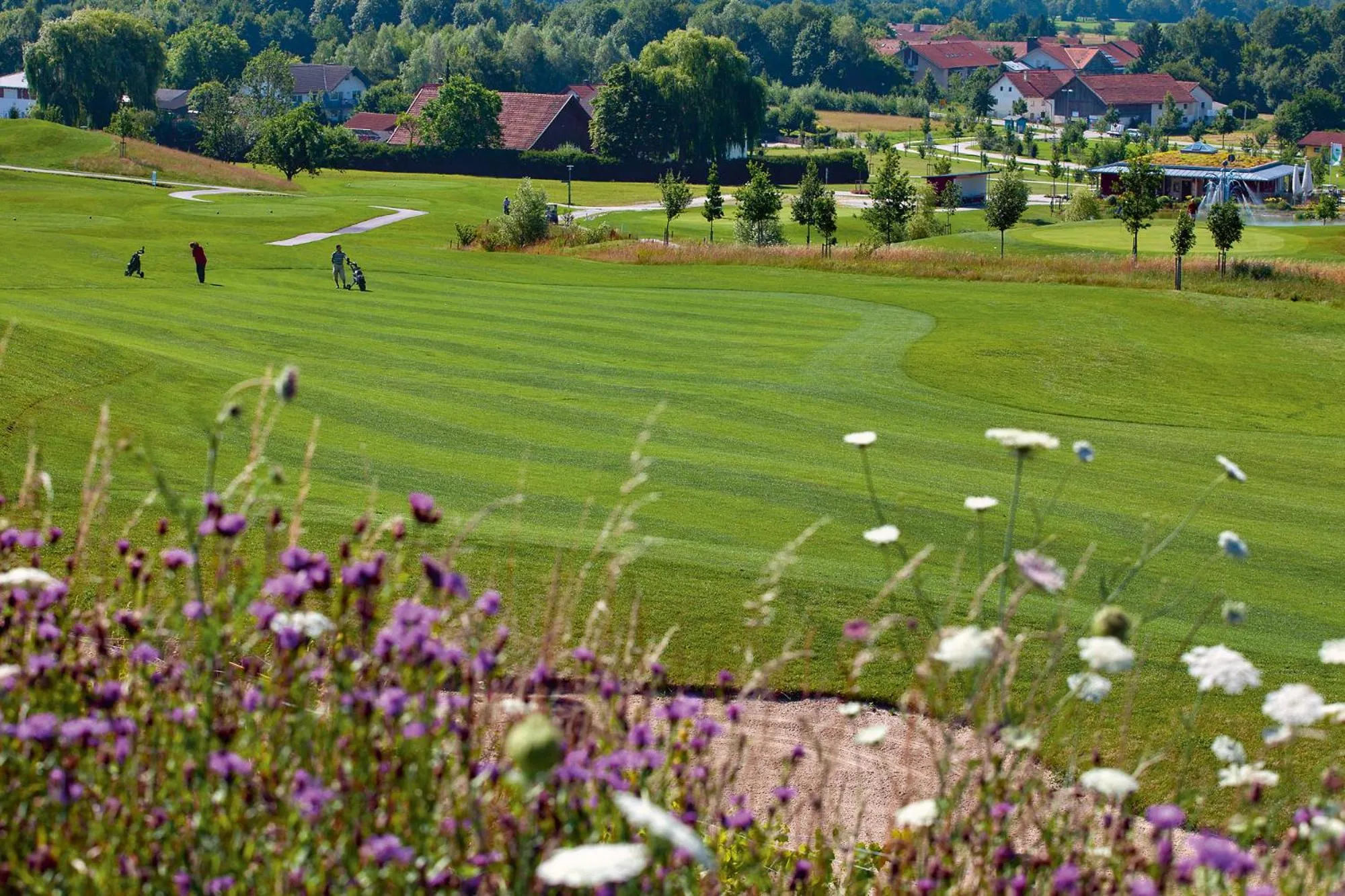 Golfcourse in Hotel Alter Weißbräu