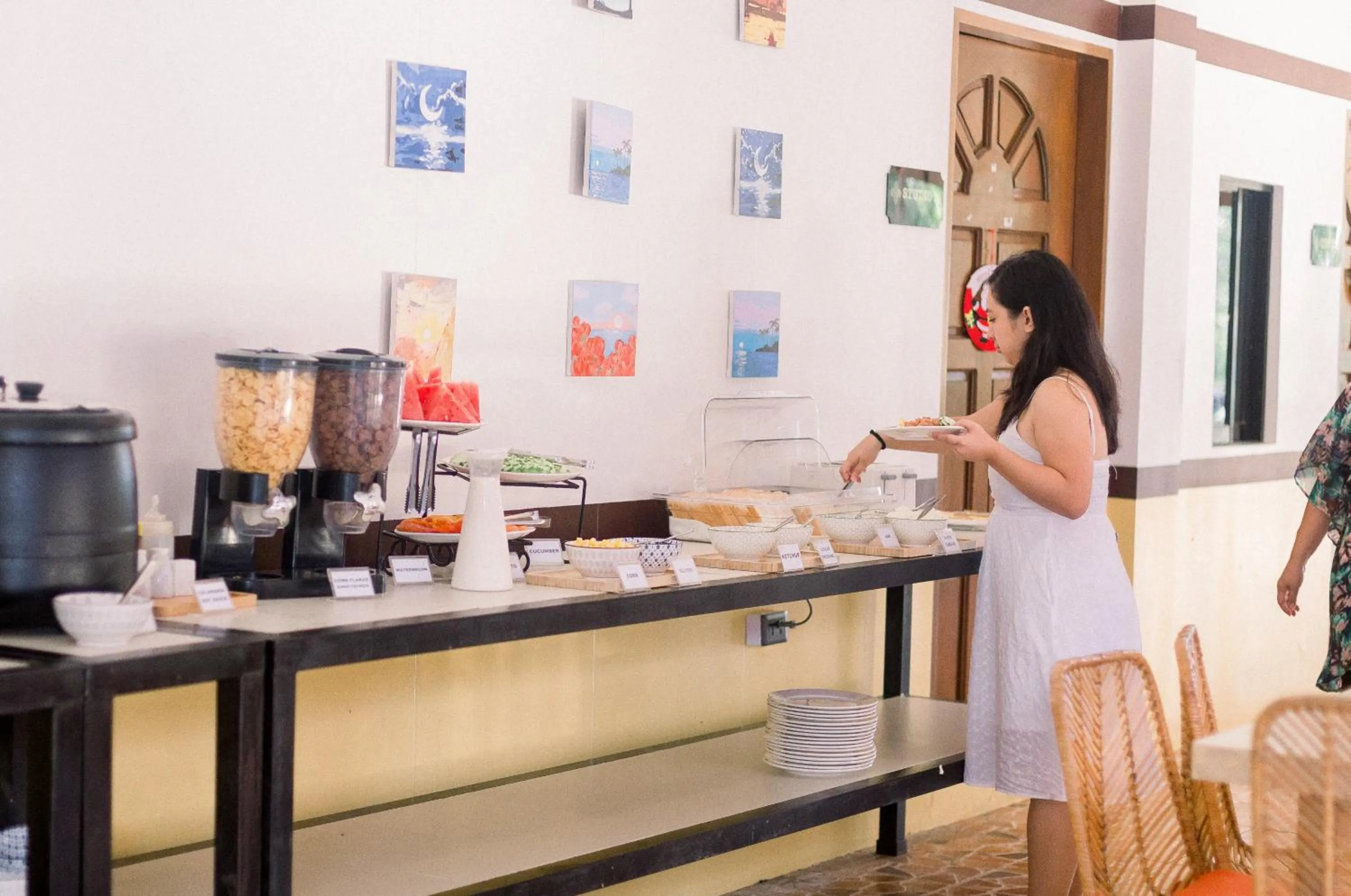 Buffet breakfast in Abraham Bohol