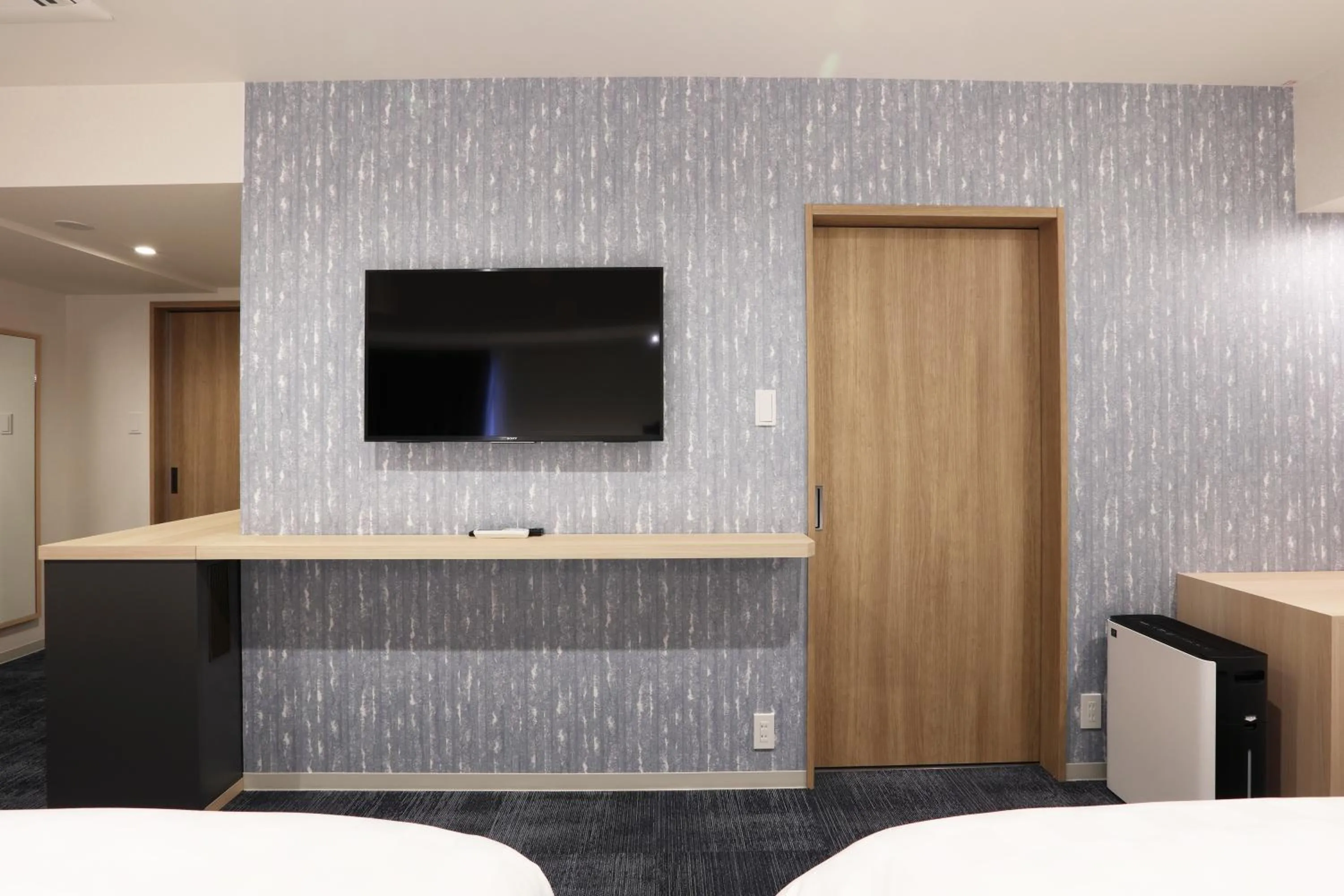 Photo of the whole room, Bed in Henn na Hotel Premier Nagoya Fushimiekimae