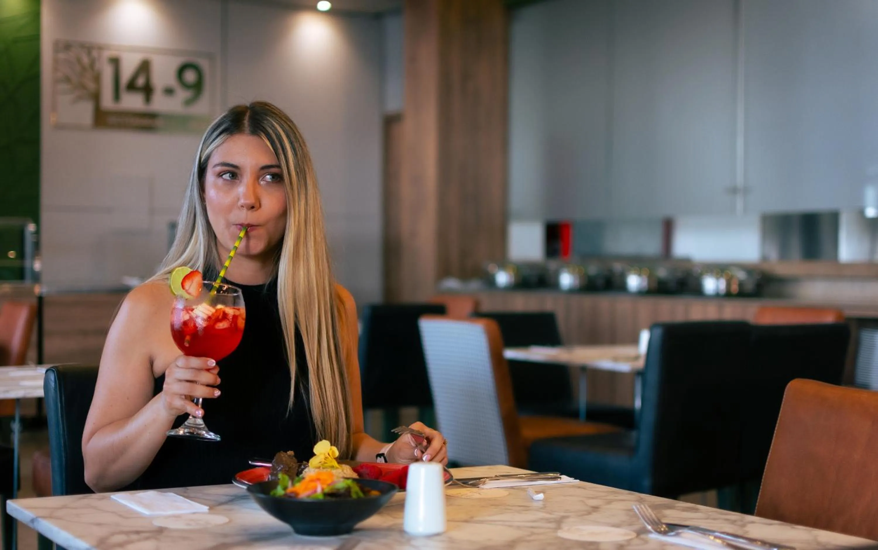 Restaurant/places to eat in Hotel Mocawa Plaza Armenia