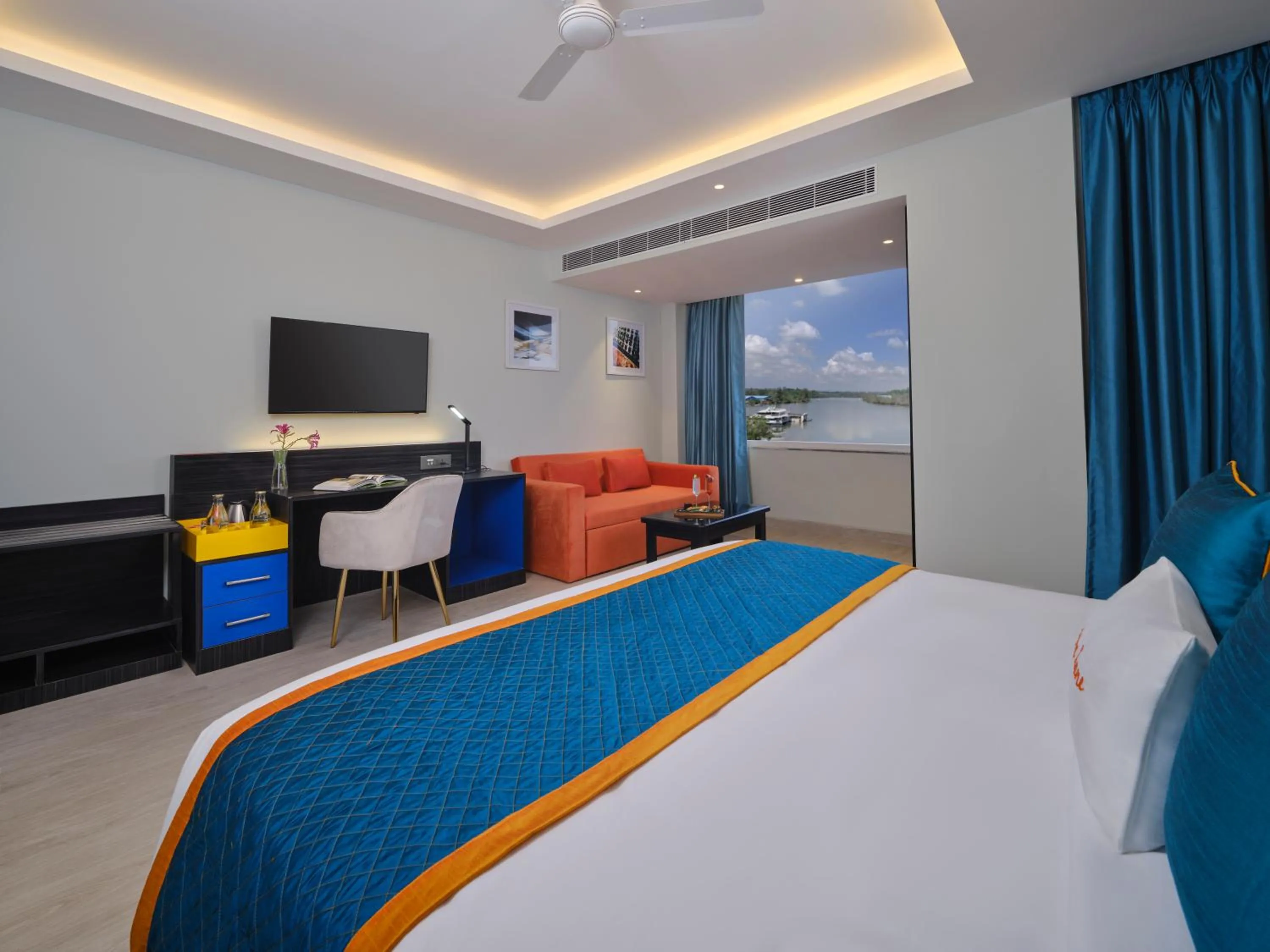 View (from property/room), Bed in Zone Connect by The Park Port Blair
