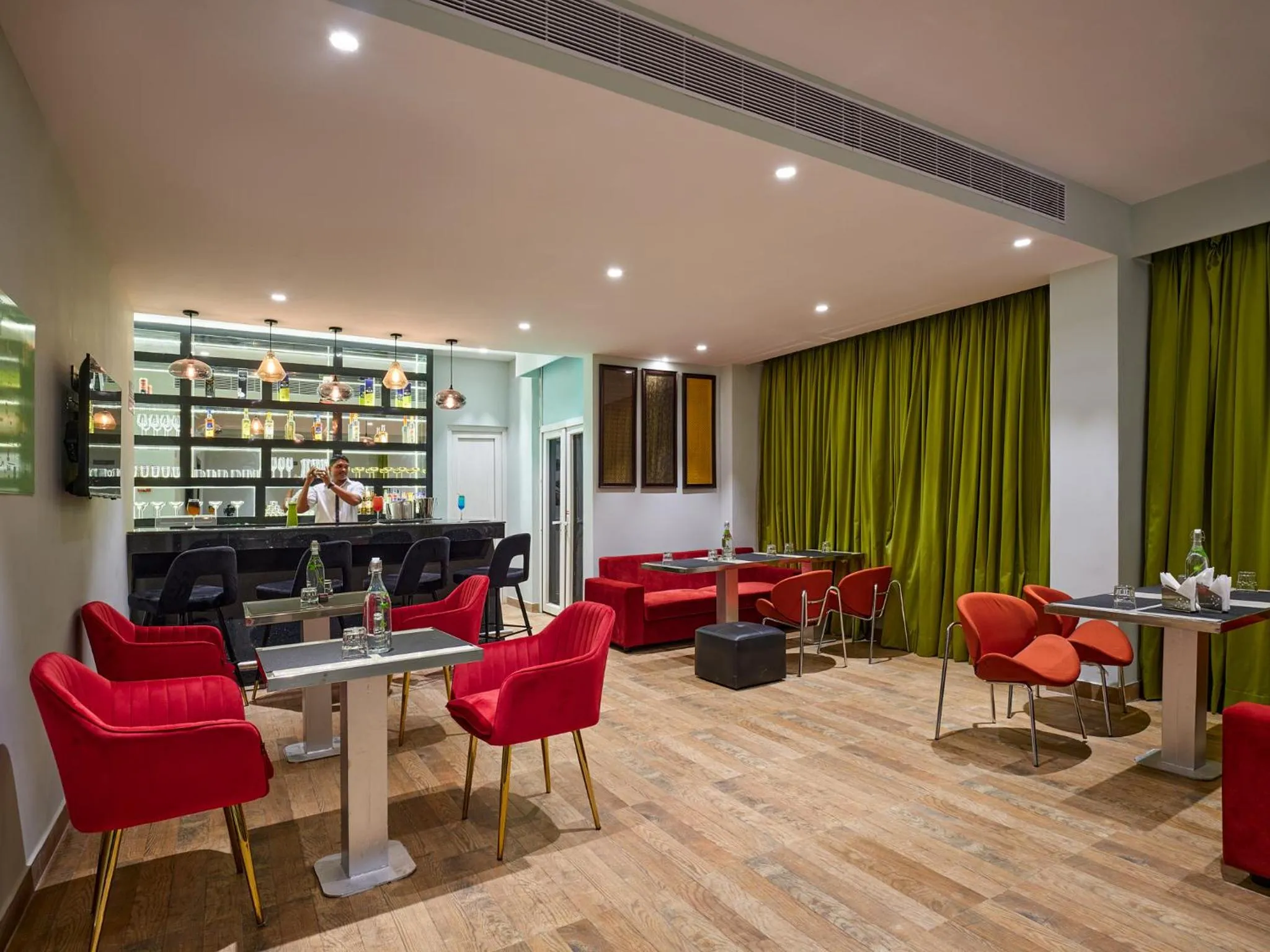 Seating area in Zone Connect by The Park Port Blair