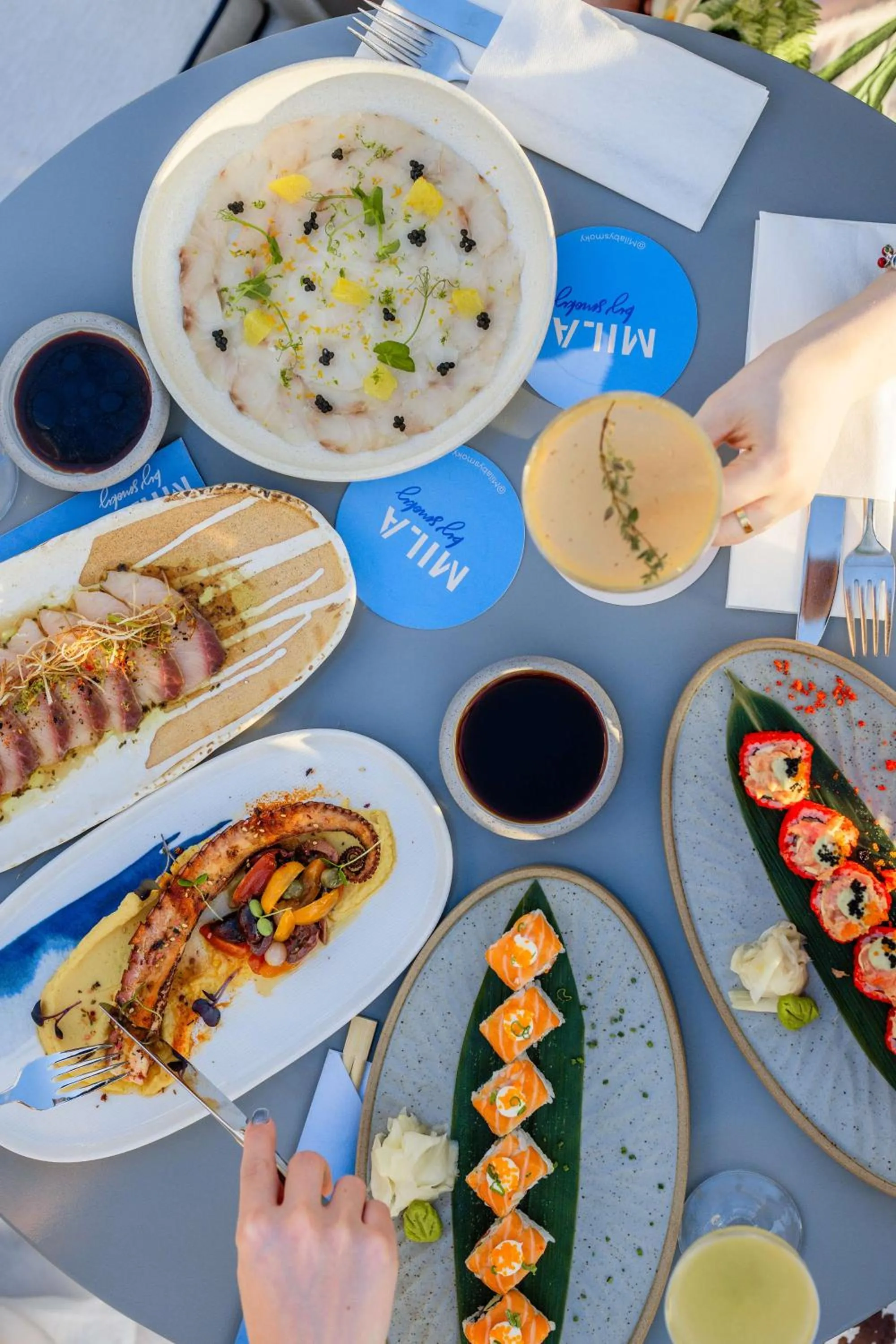 Restaurant/places to eat in Radisson Beach Resort Palm Jumeirah