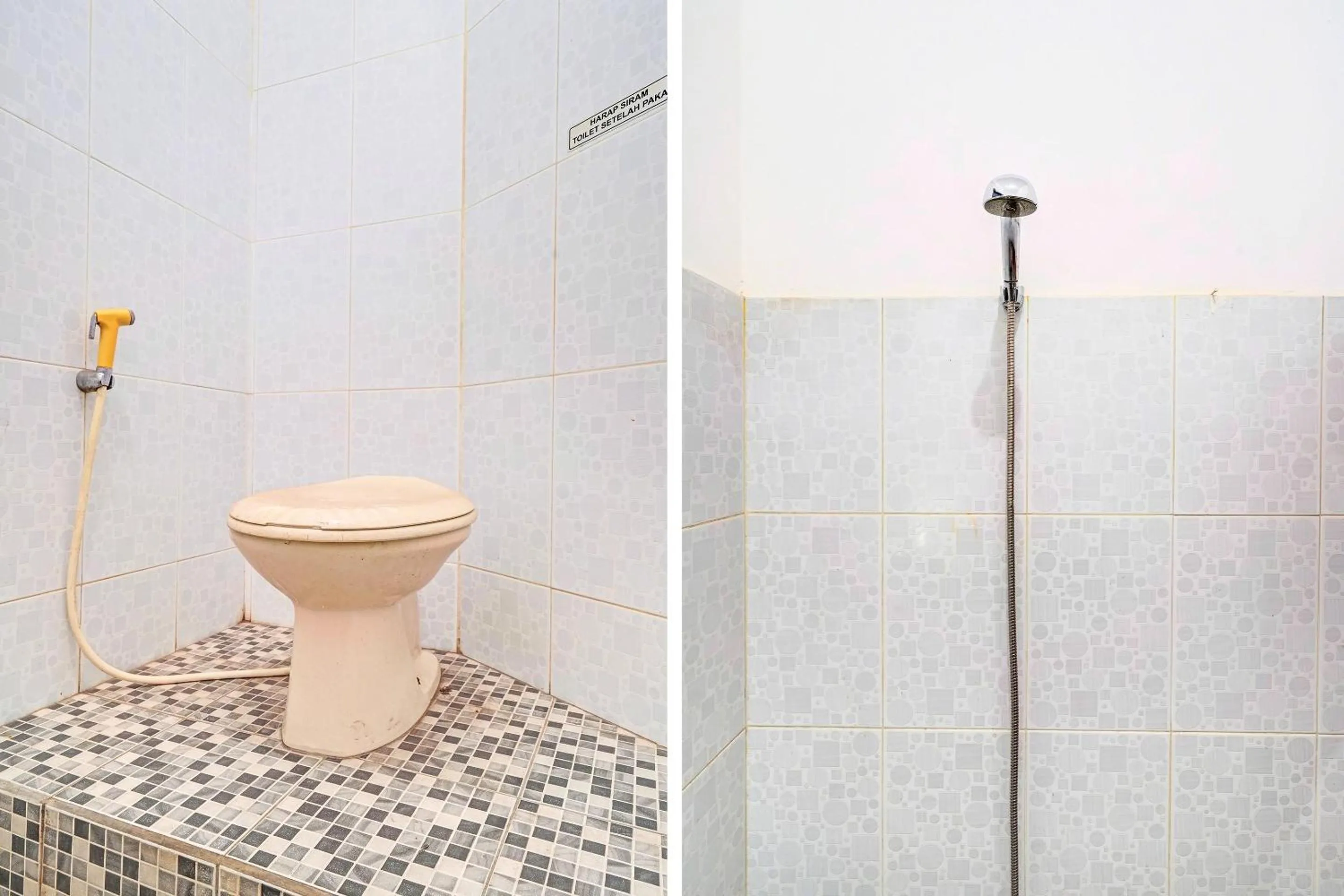 Bathroom in OYO Life 91592 Aaliya Guest House Syariah