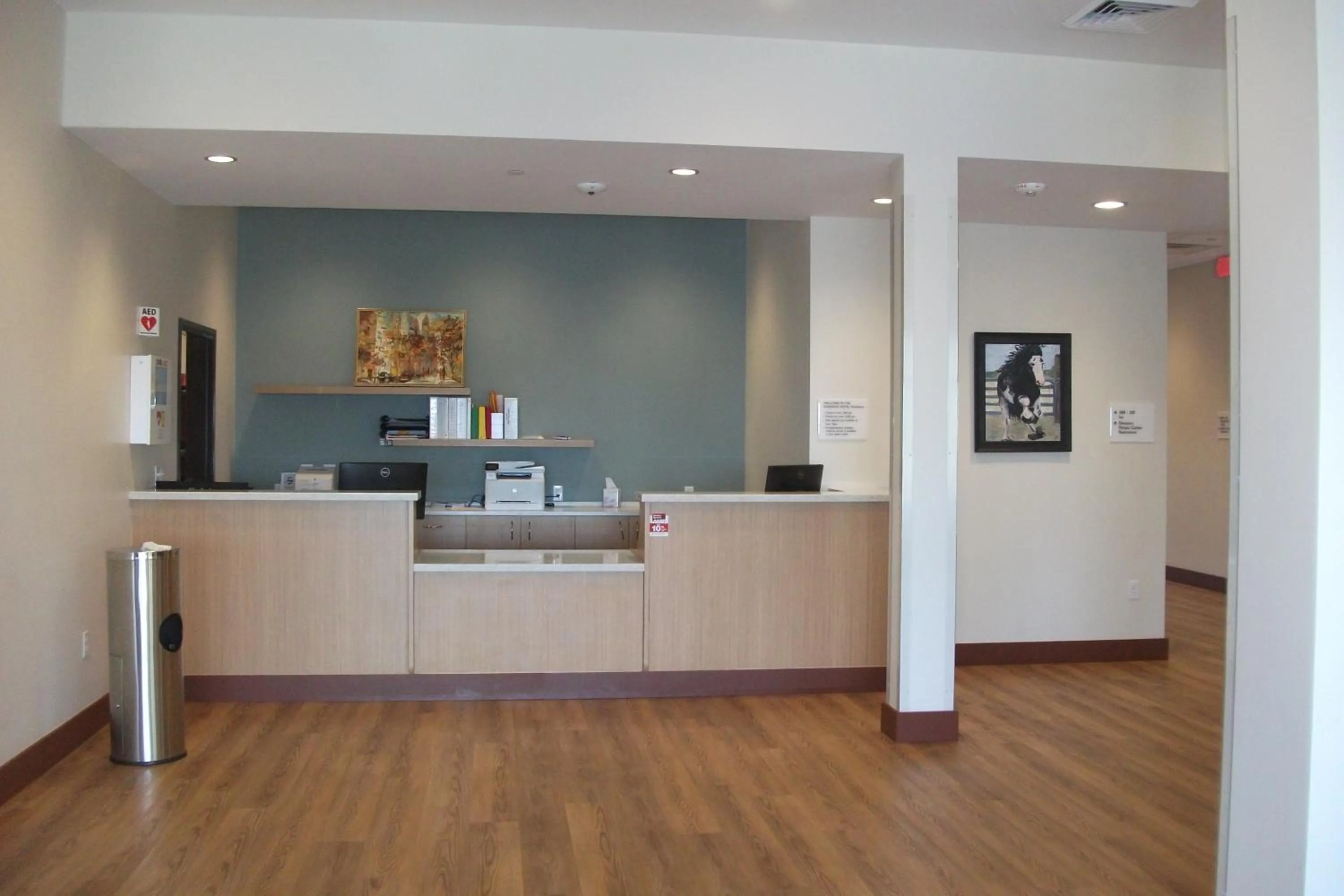 Lobby or reception in Radisson Hotel Pendleton Airport