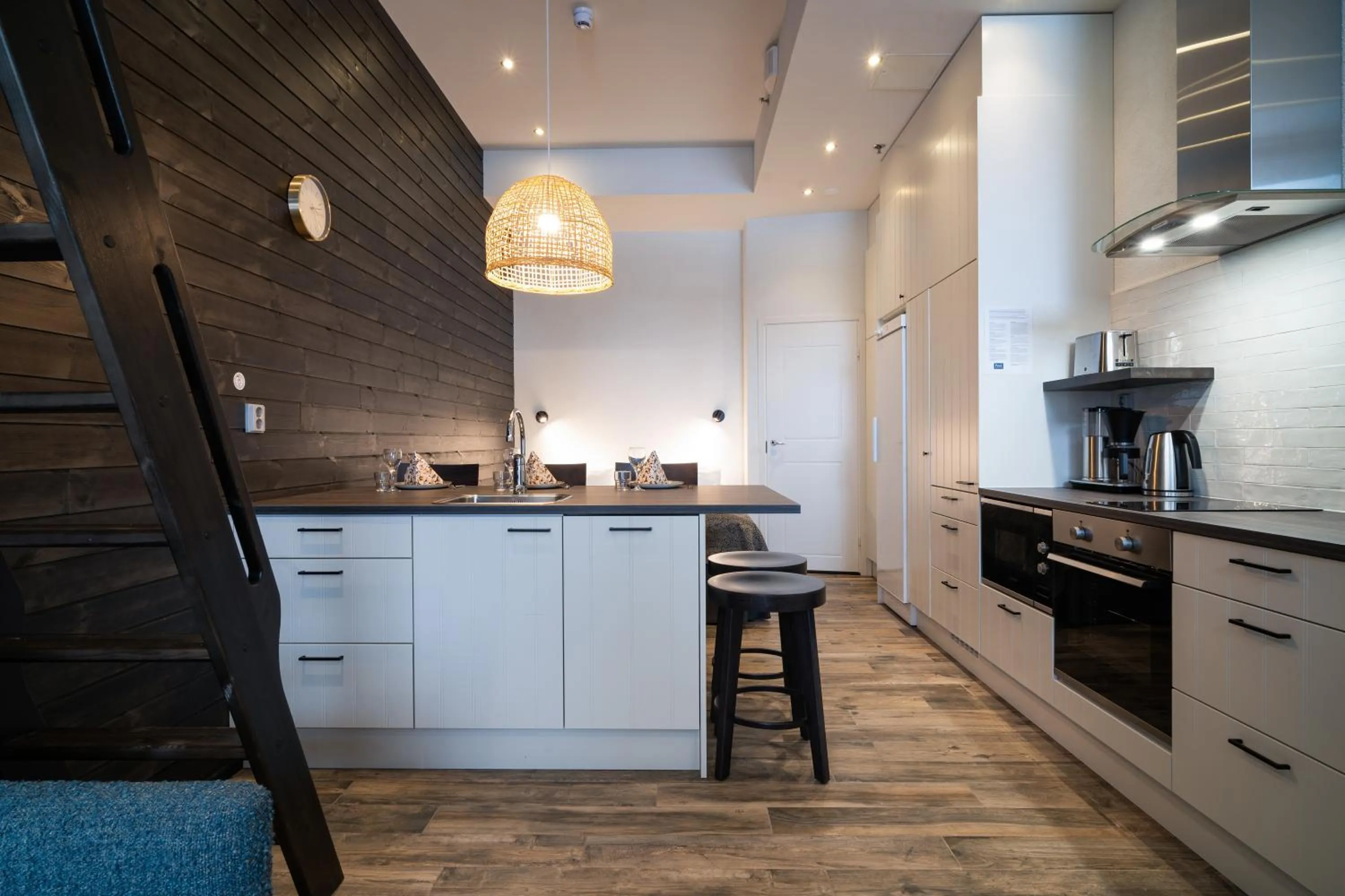 Kitchen or kitchenette in Ski-Inn Kultakero