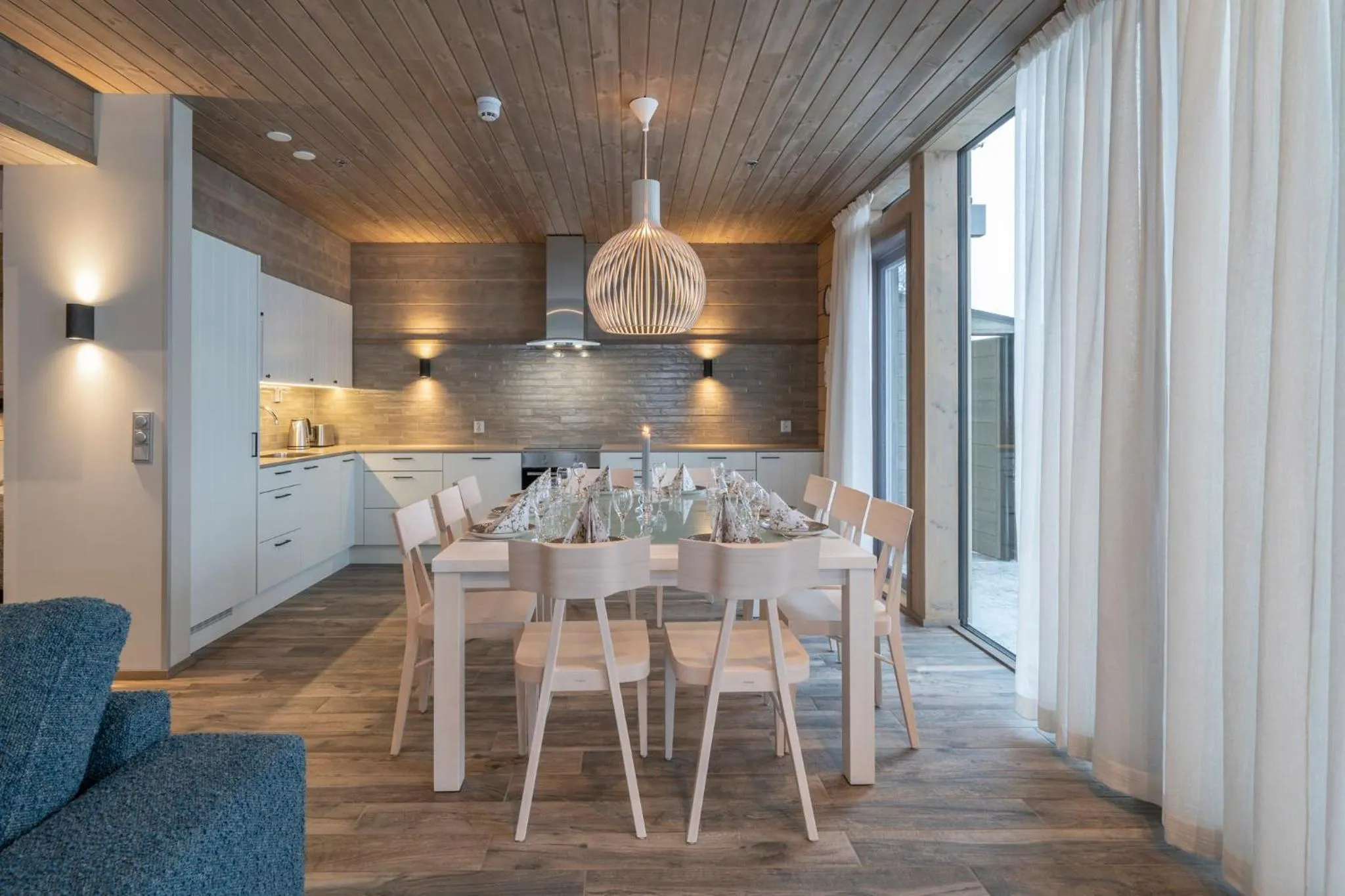 Kitchen or kitchenette in Ski-Inn Kultakero