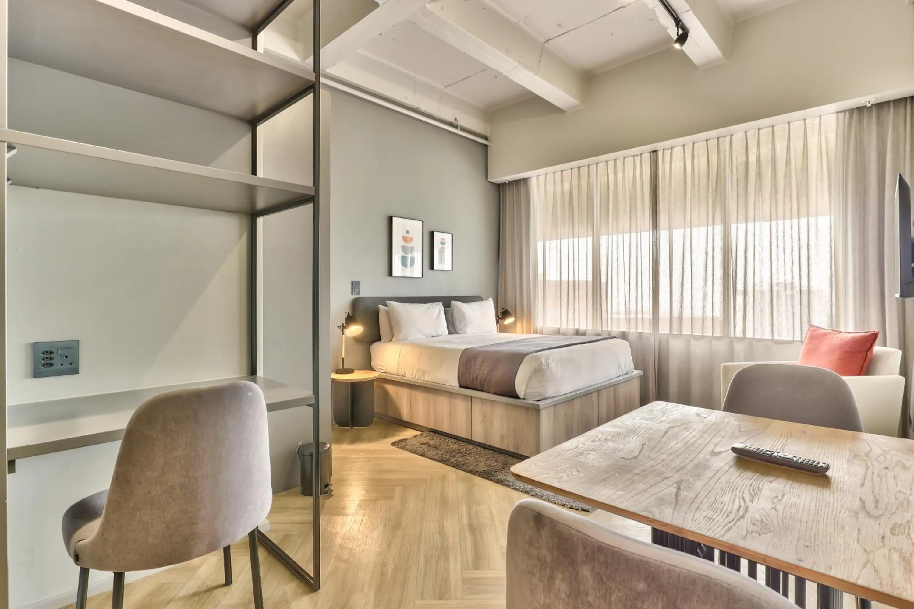 Bed in WINK Aparthotel One Thibault