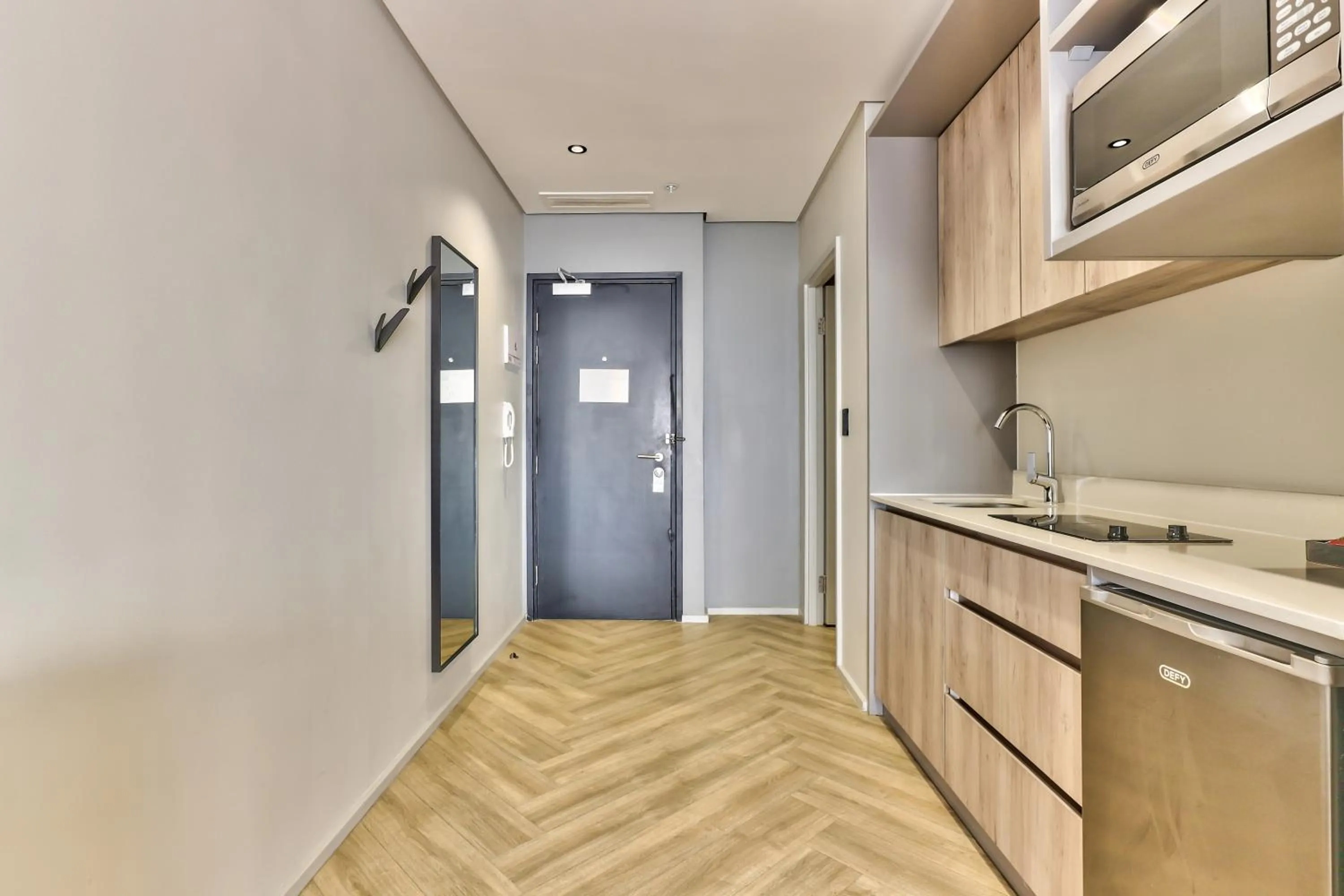 Kitchen or kitchenette in WINK Aparthotel One Thibault