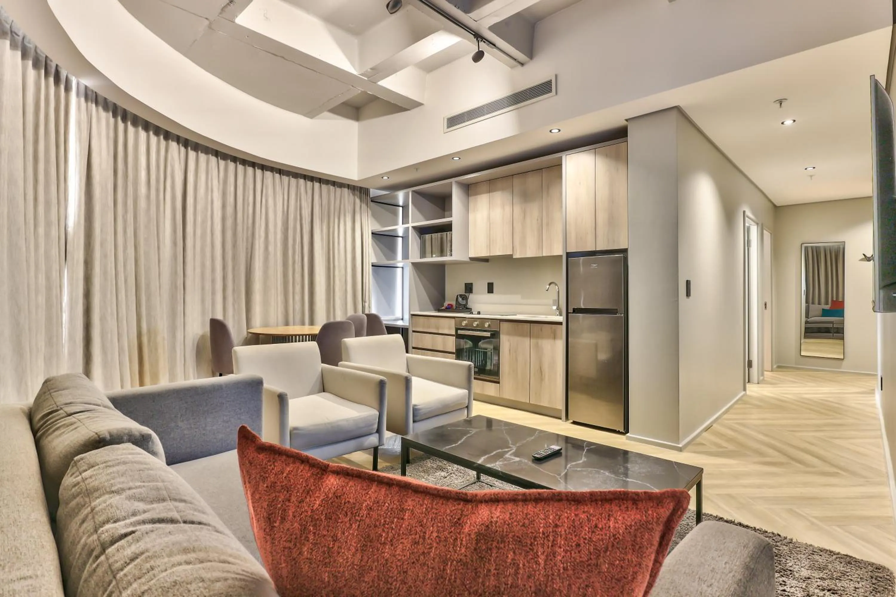 Kitchen or kitchenette in WINK Aparthotel One Thibault