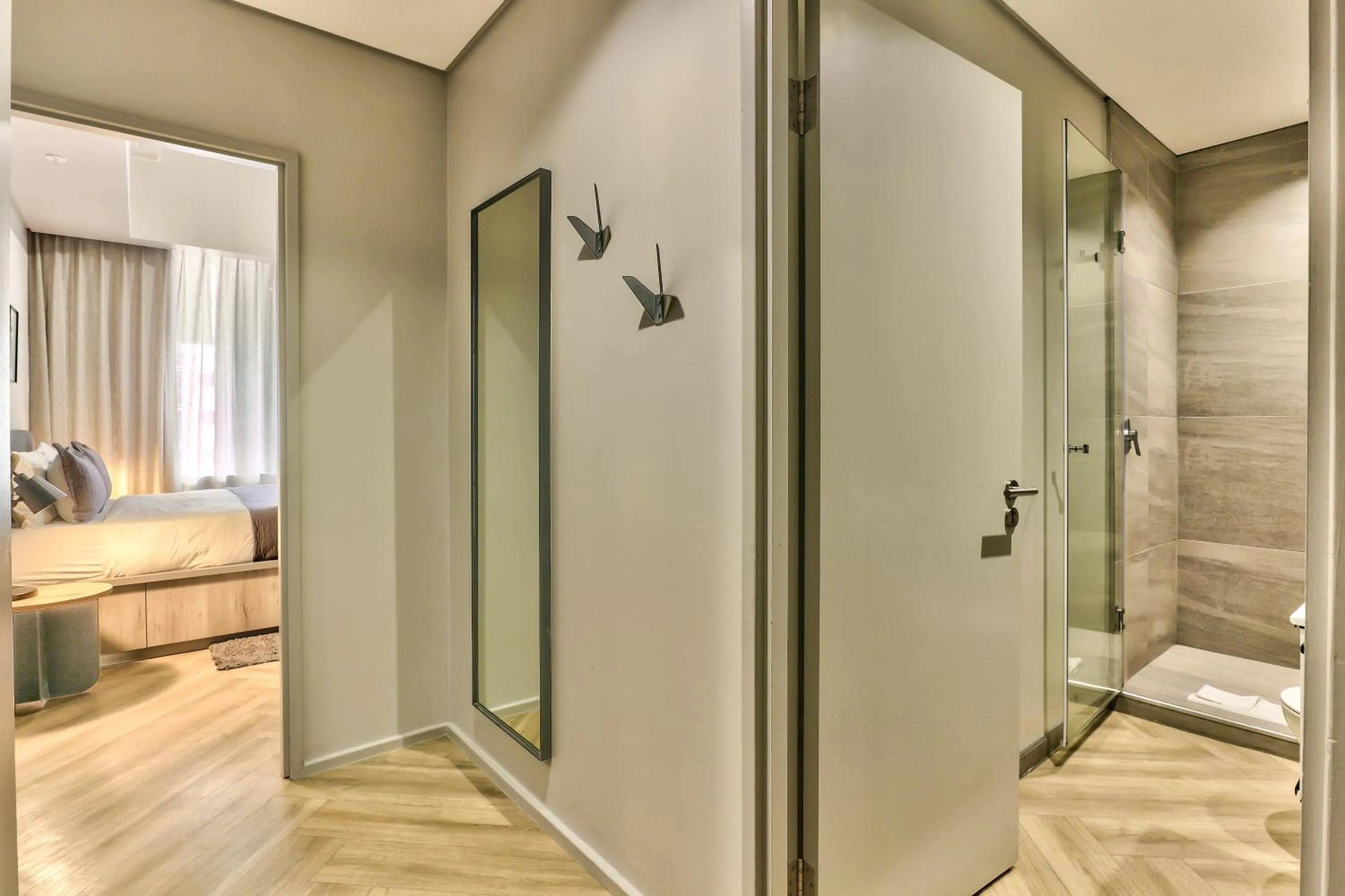 Shower in WINK Aparthotel One Thibault