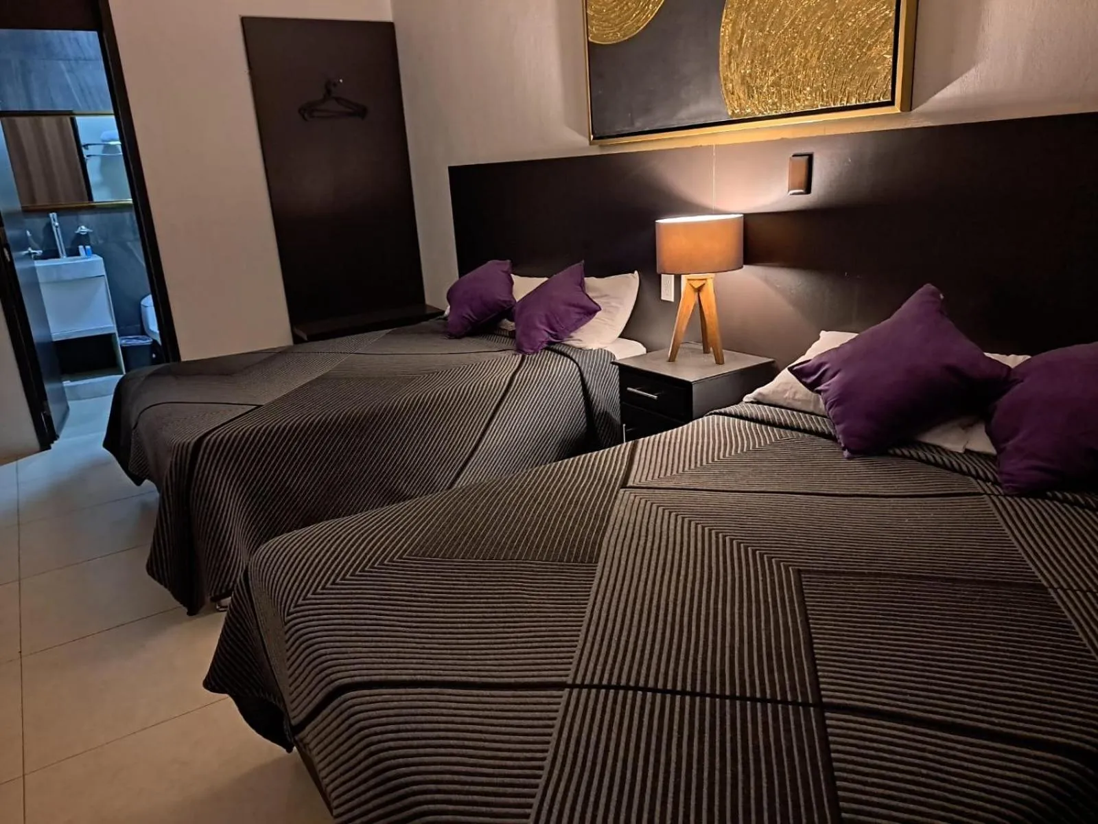 Bed in Hotel Tao
