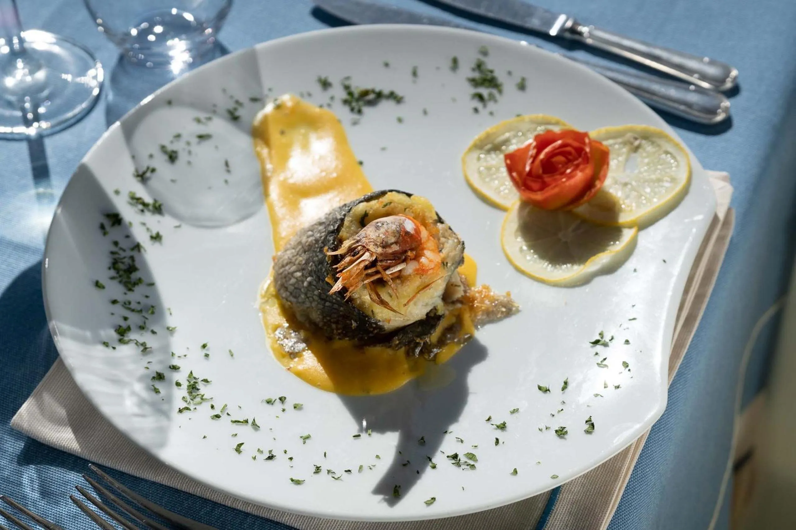 Restaurant/places to eat in Hotel Santa Caterina