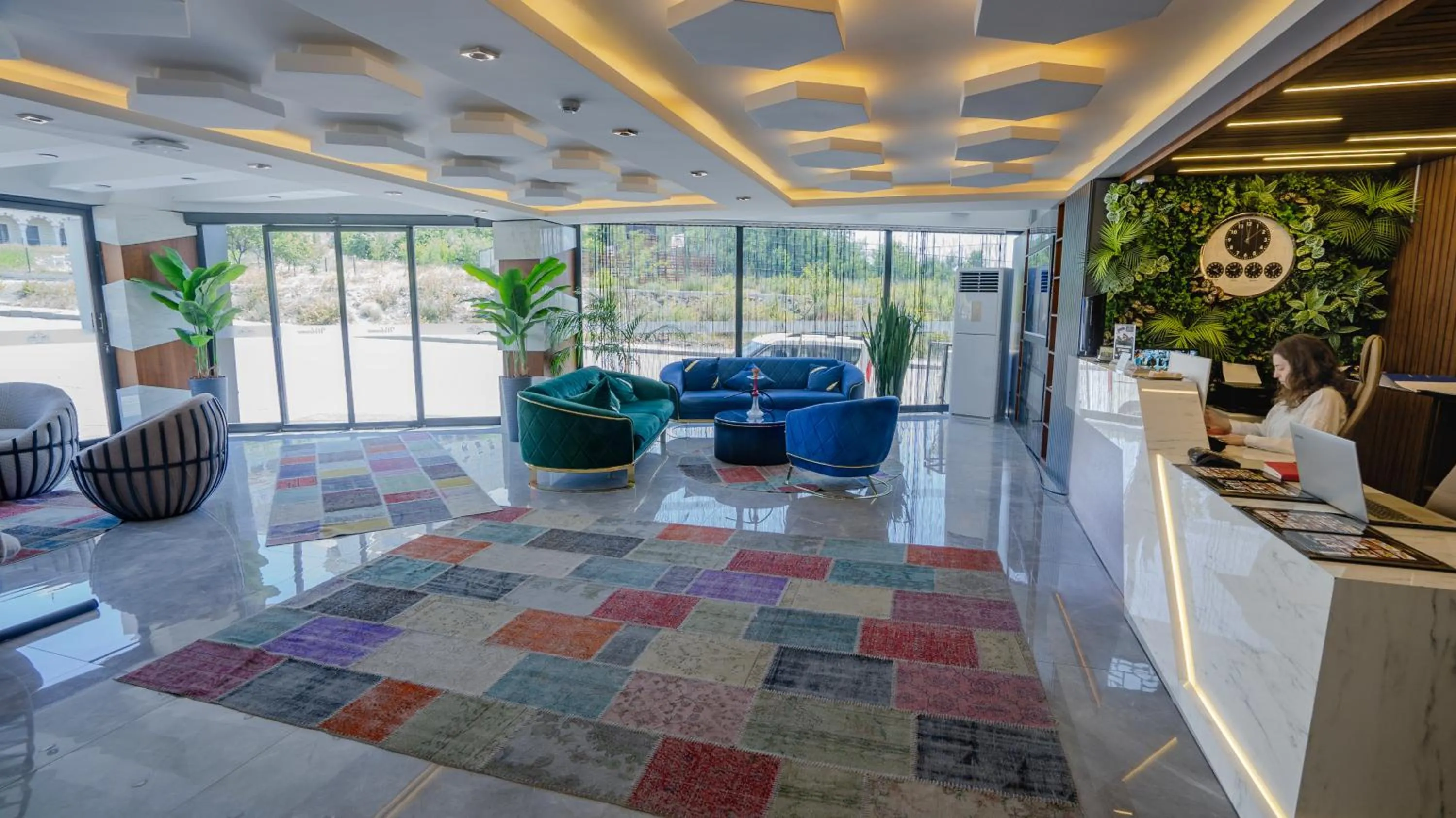 Seating area in Luxury Airport Hotel By Zazzoni-İstanbul Airport