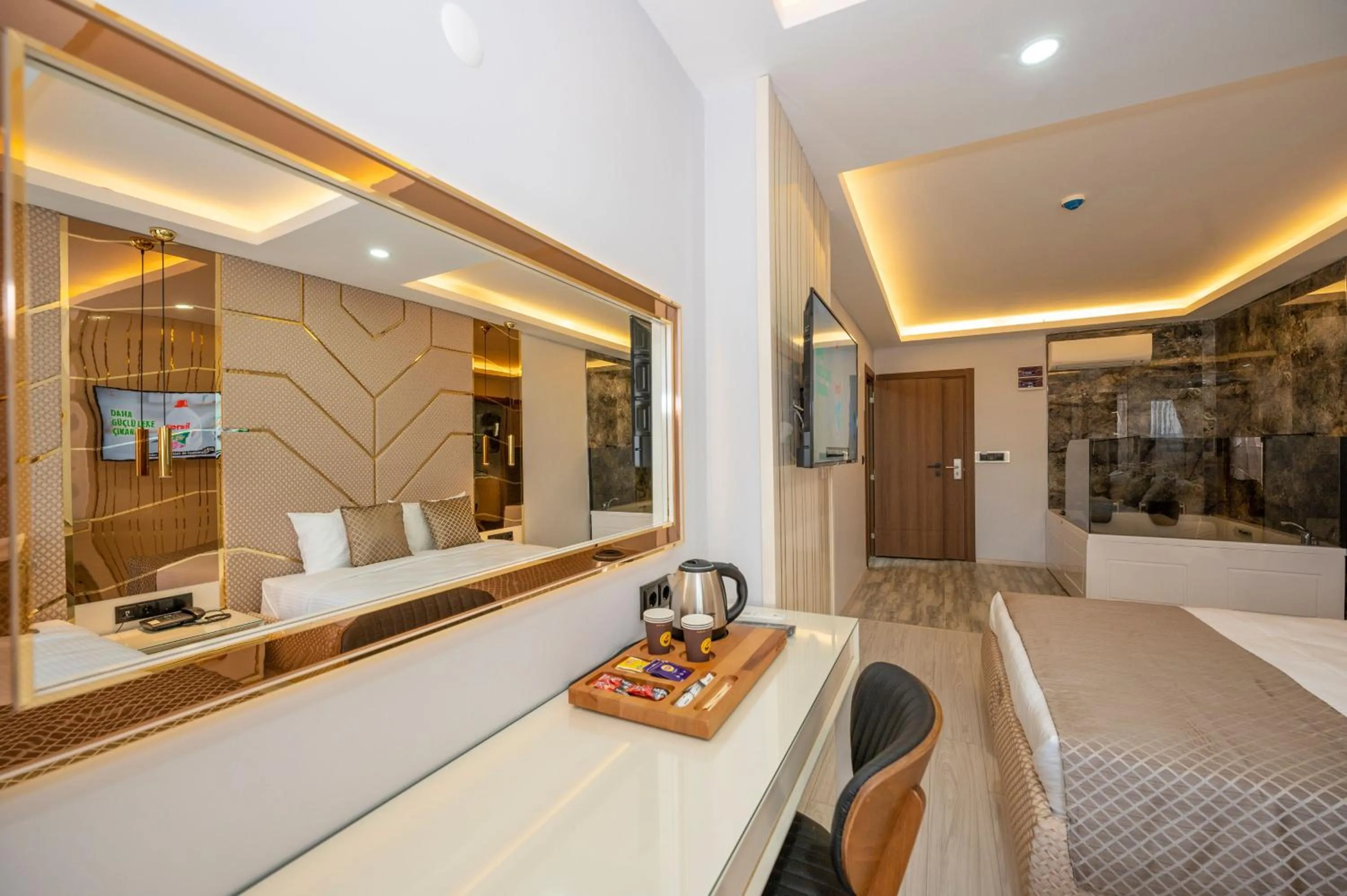 Living room in Luxury Airport Hotel By Zazzoni-İstanbul Airport