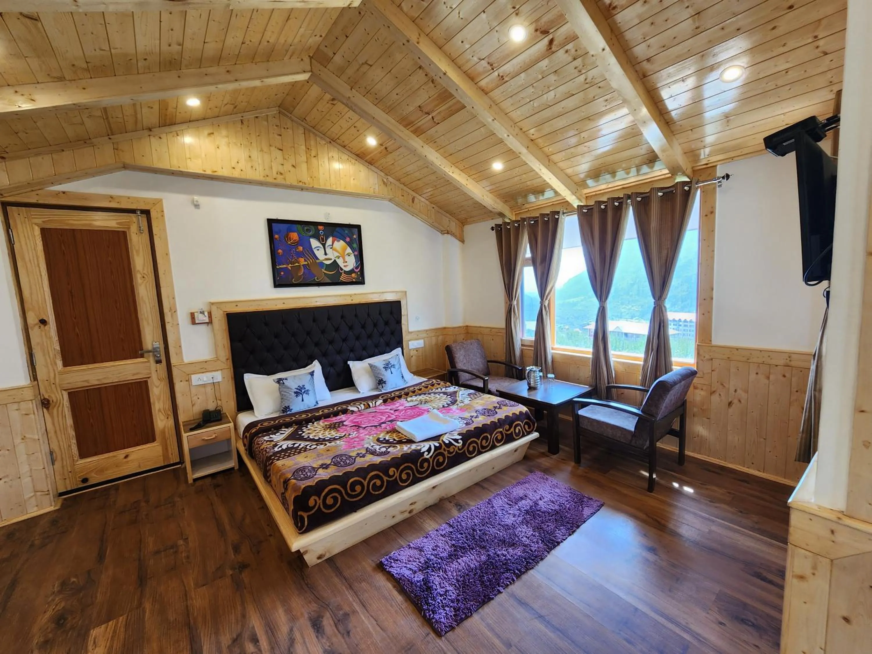 View (from property/room) in Luxury Planet Resort Manali