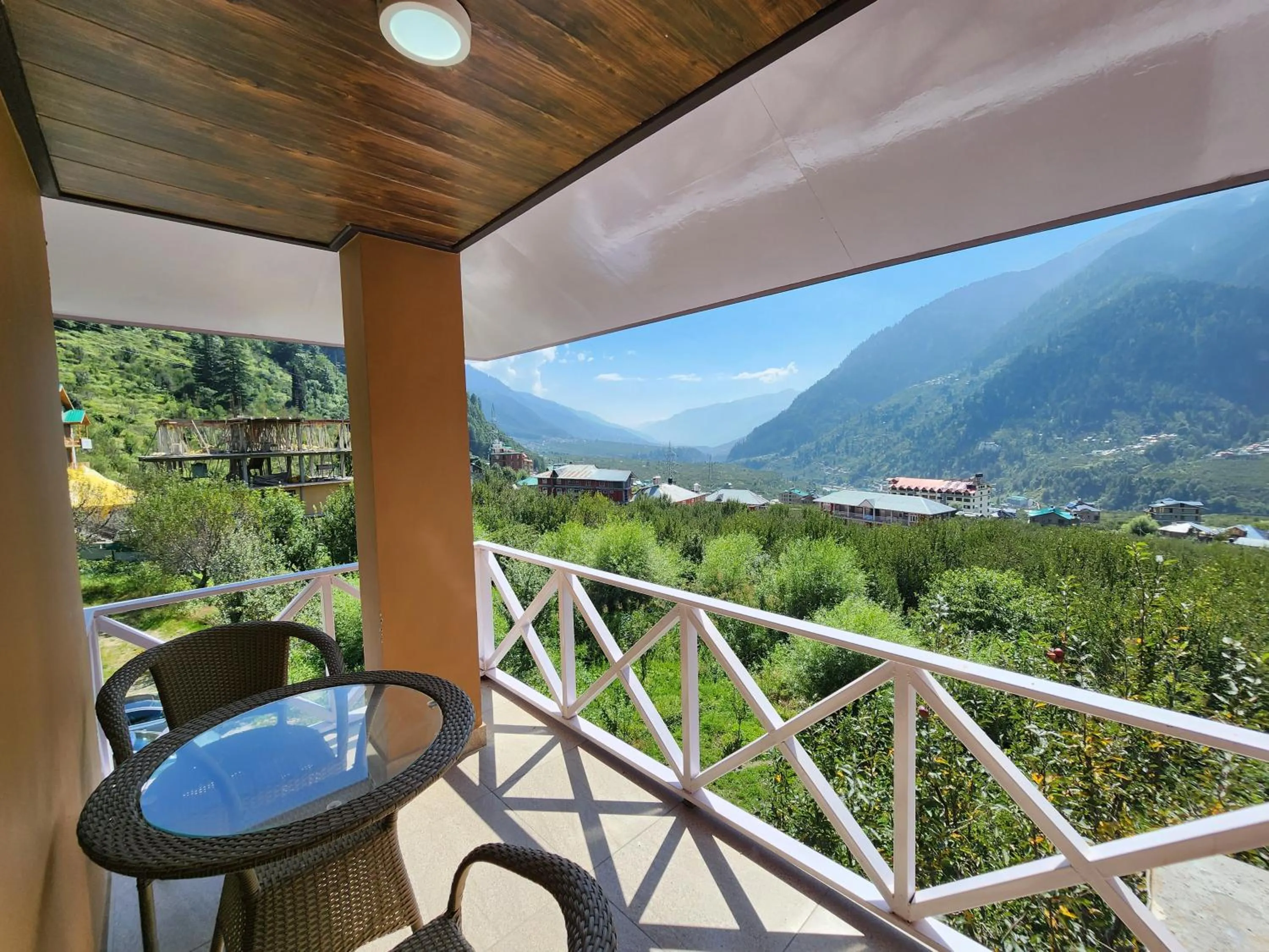 City view in Luxury Planet Resort Manali